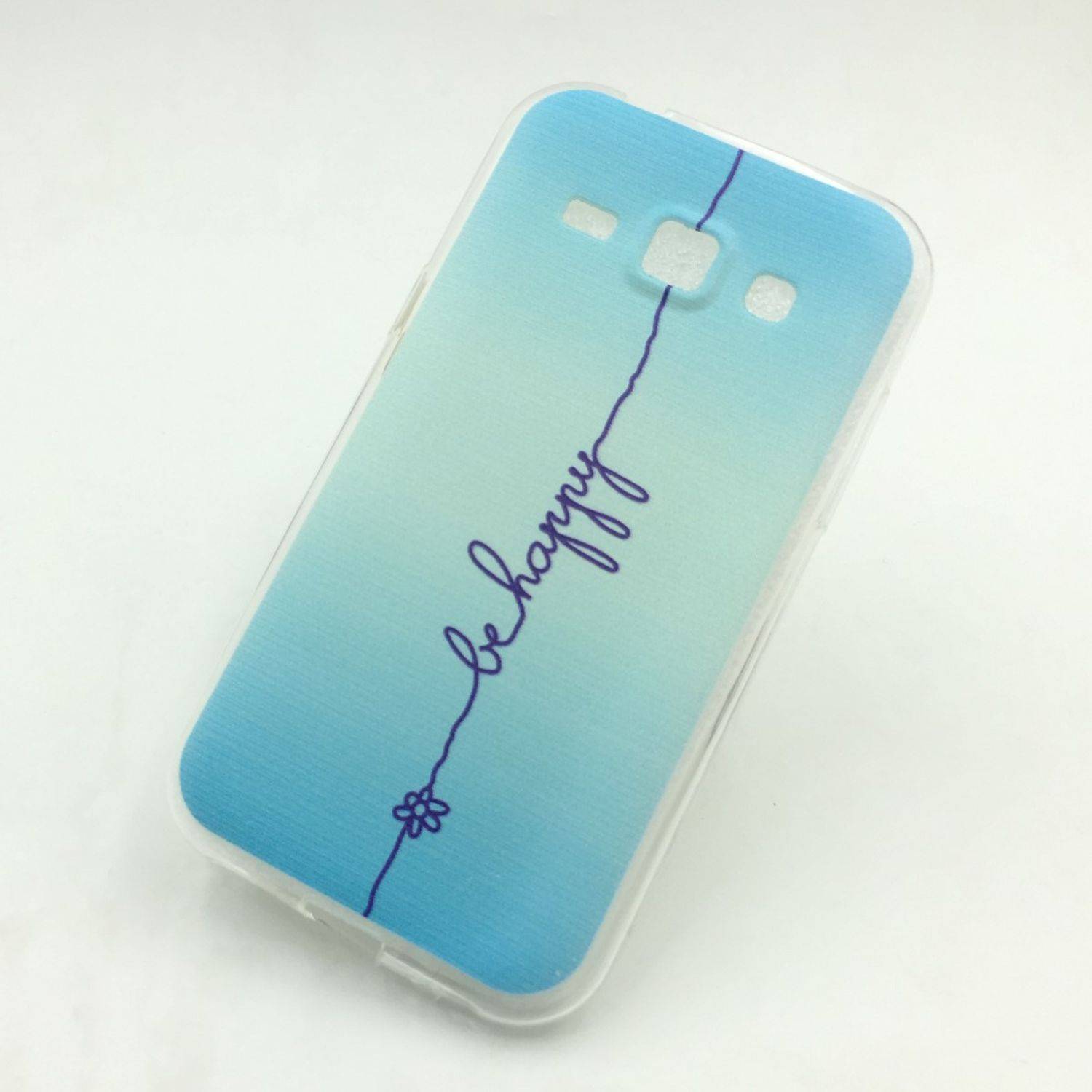 Samsung Galaxy J1 (2015) Handyhülle Backcover Blau
