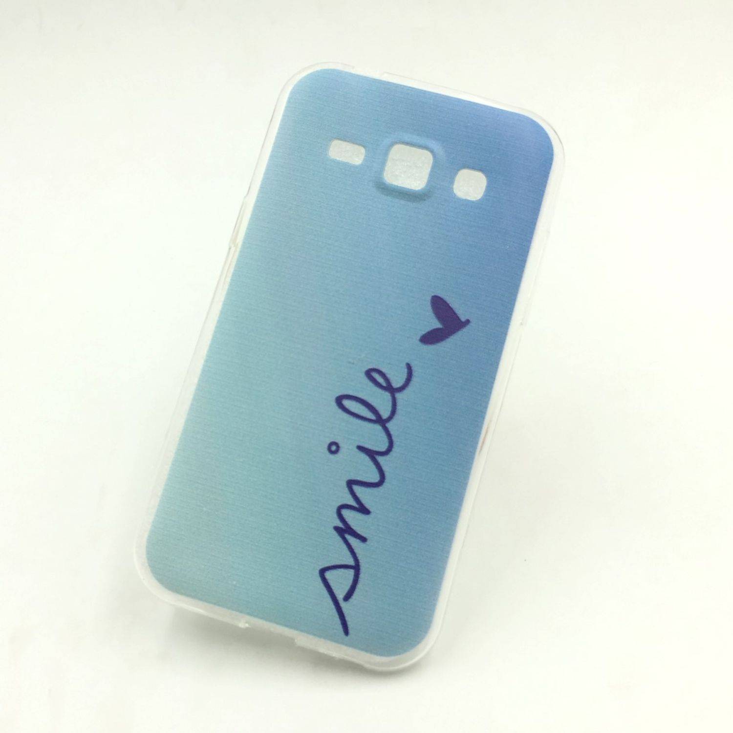Samsung Galaxy J1 (2015) Handyhülle Backcover Blau