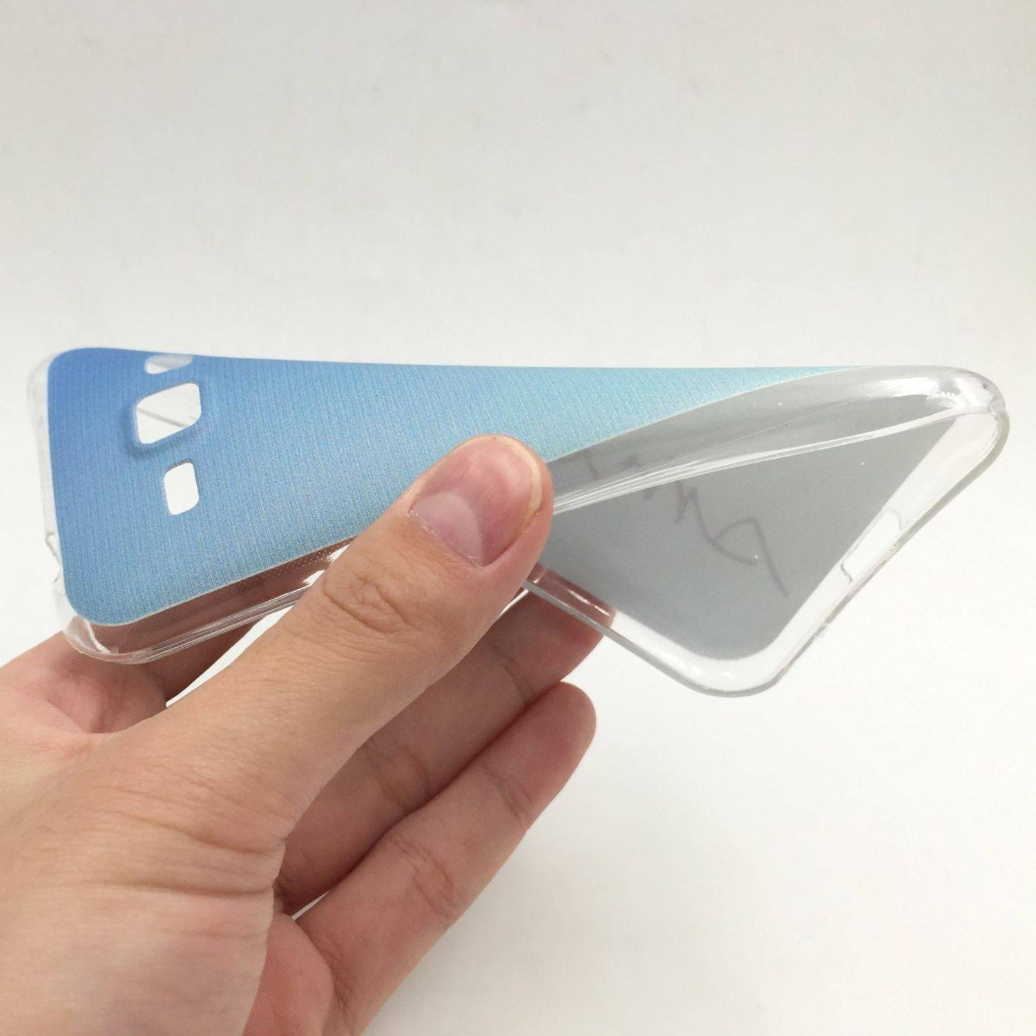 Samsung Galaxy J1 (2015) Handyhülle Backcover Blau
