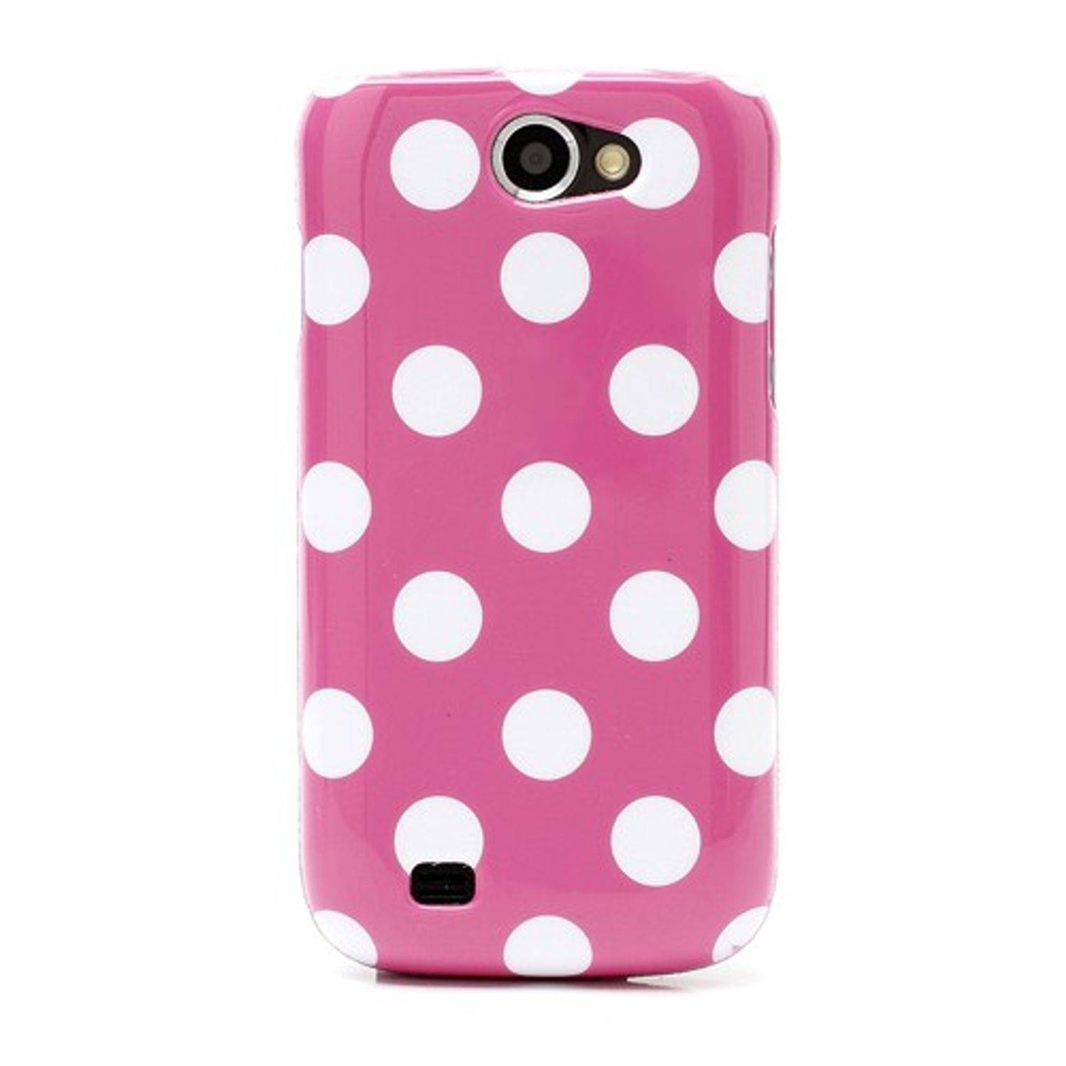 Samsung Galaxy W i8150 Handyhülle Backcover Rosa
