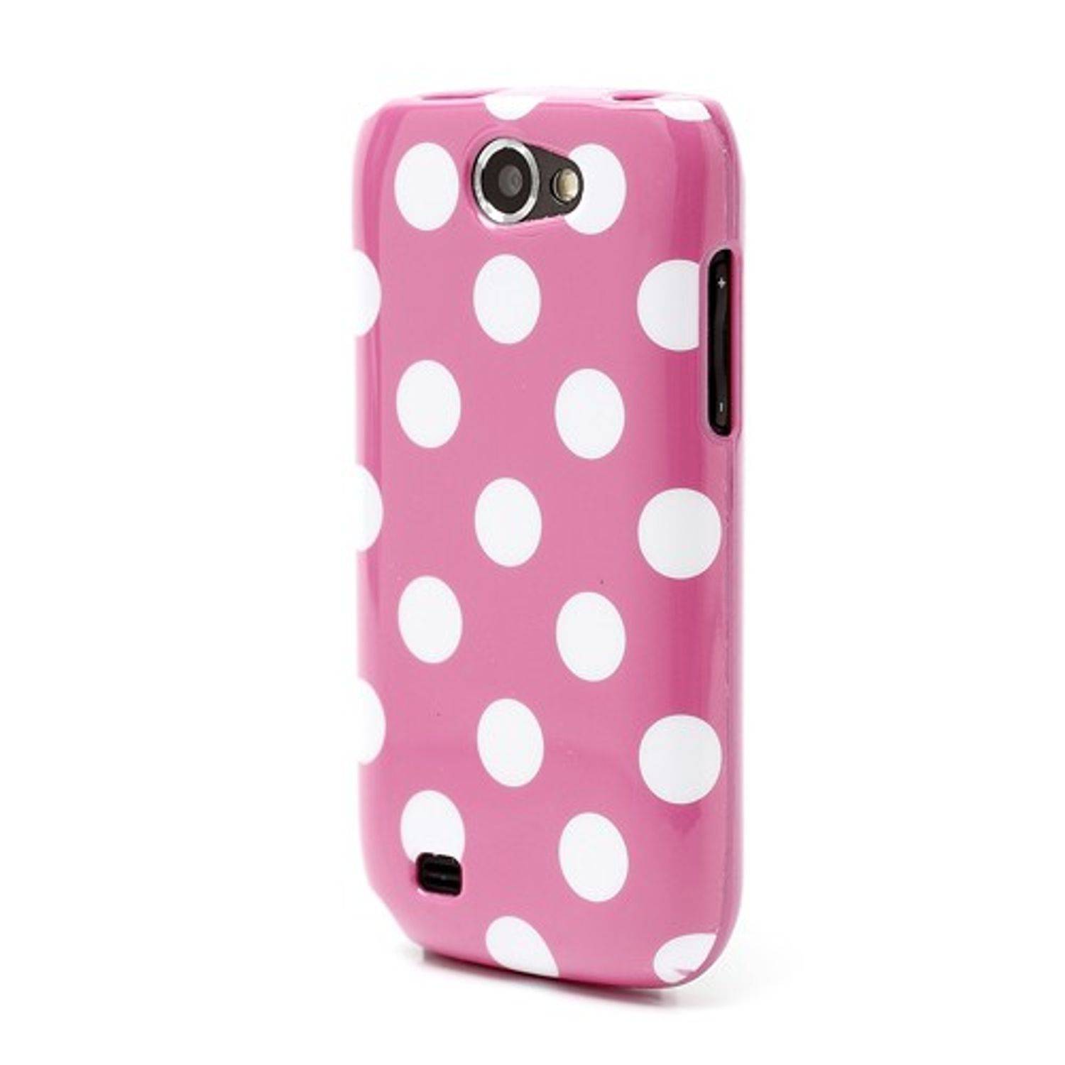 Samsung Galaxy W i8150 Handyhülle Backcover Rosa