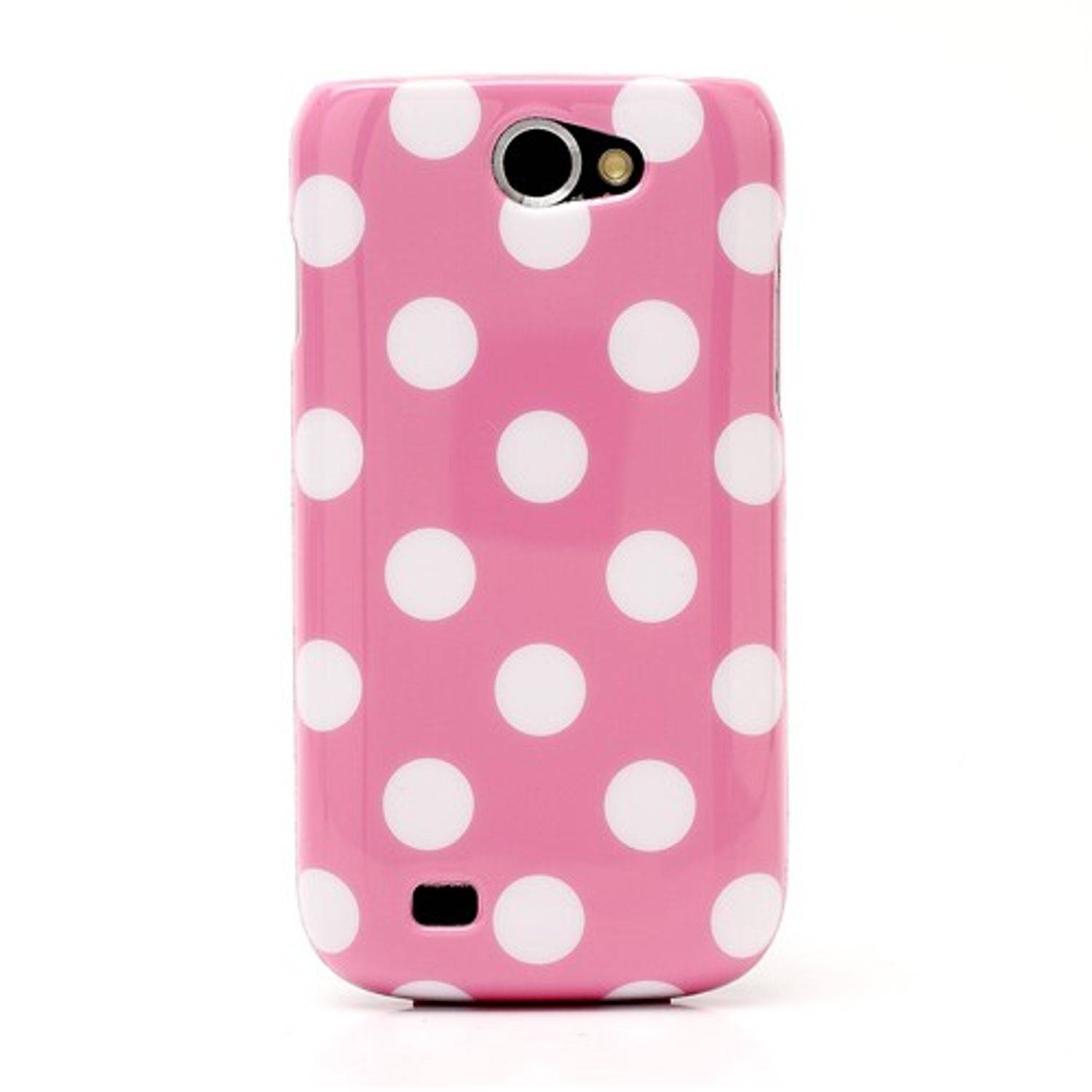 Samsung Galaxy W i8150 Handyhülle Backcover Rosa