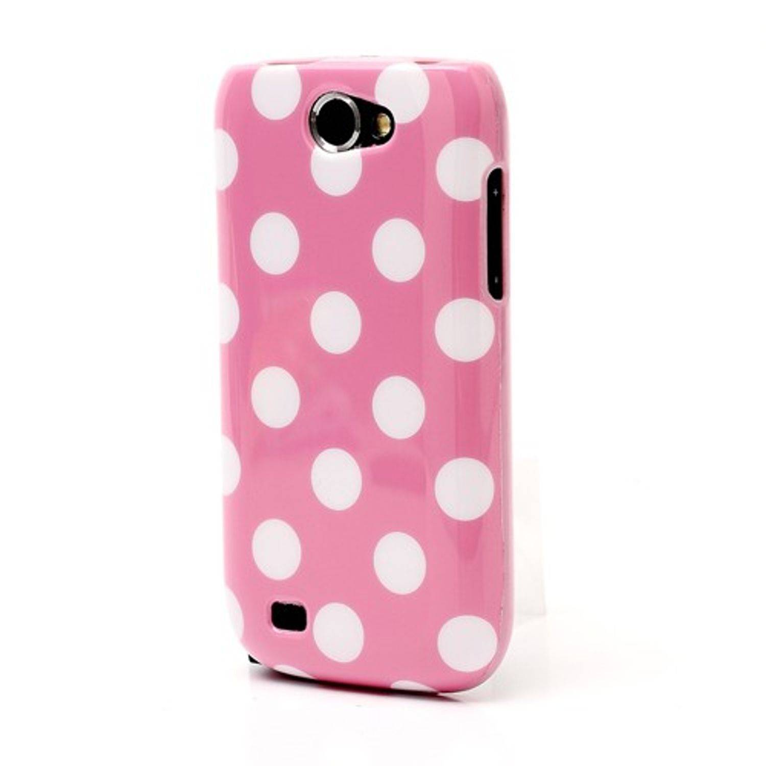 Samsung Galaxy W i8150 Handyhülle Backcover Rosa