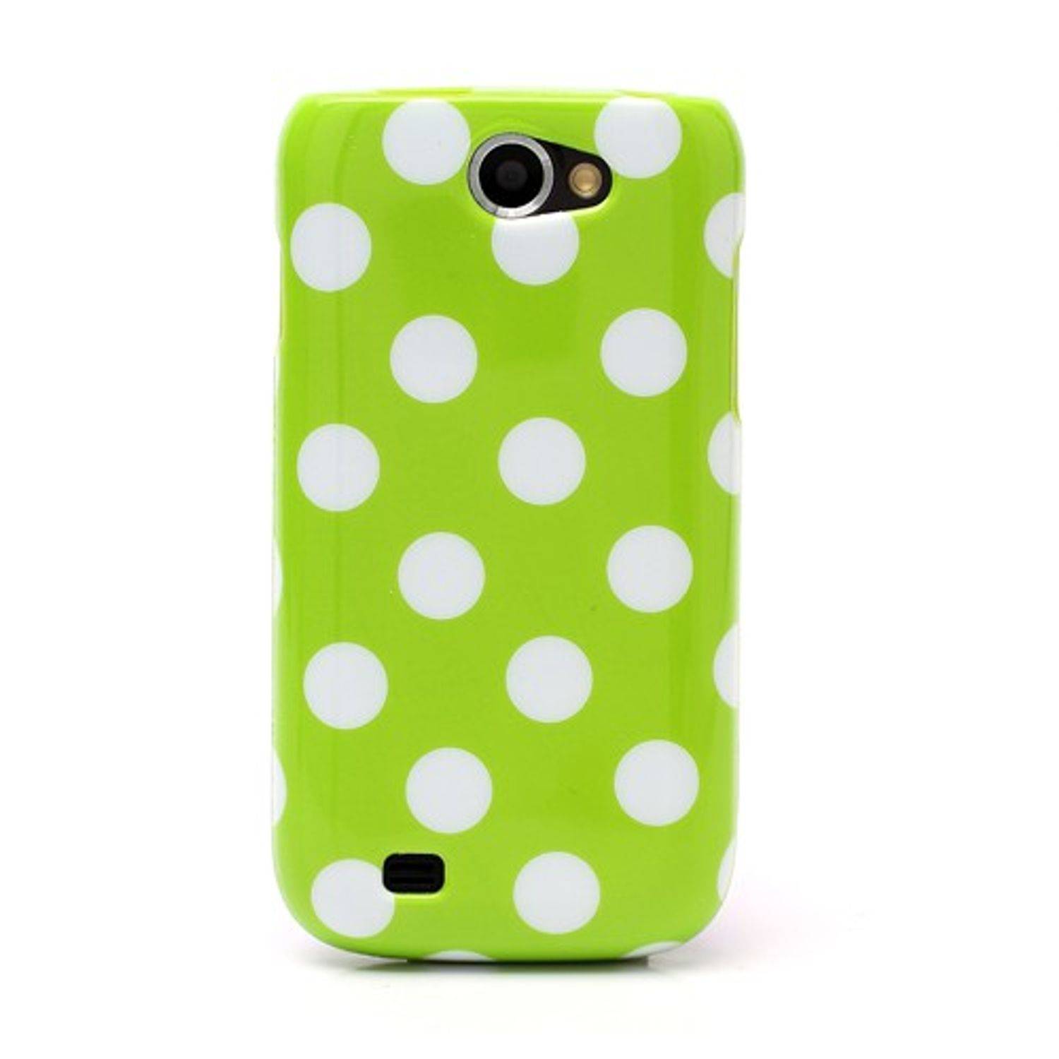 Samsung Galaxy W i8150 Handyhülle Backcover Grün