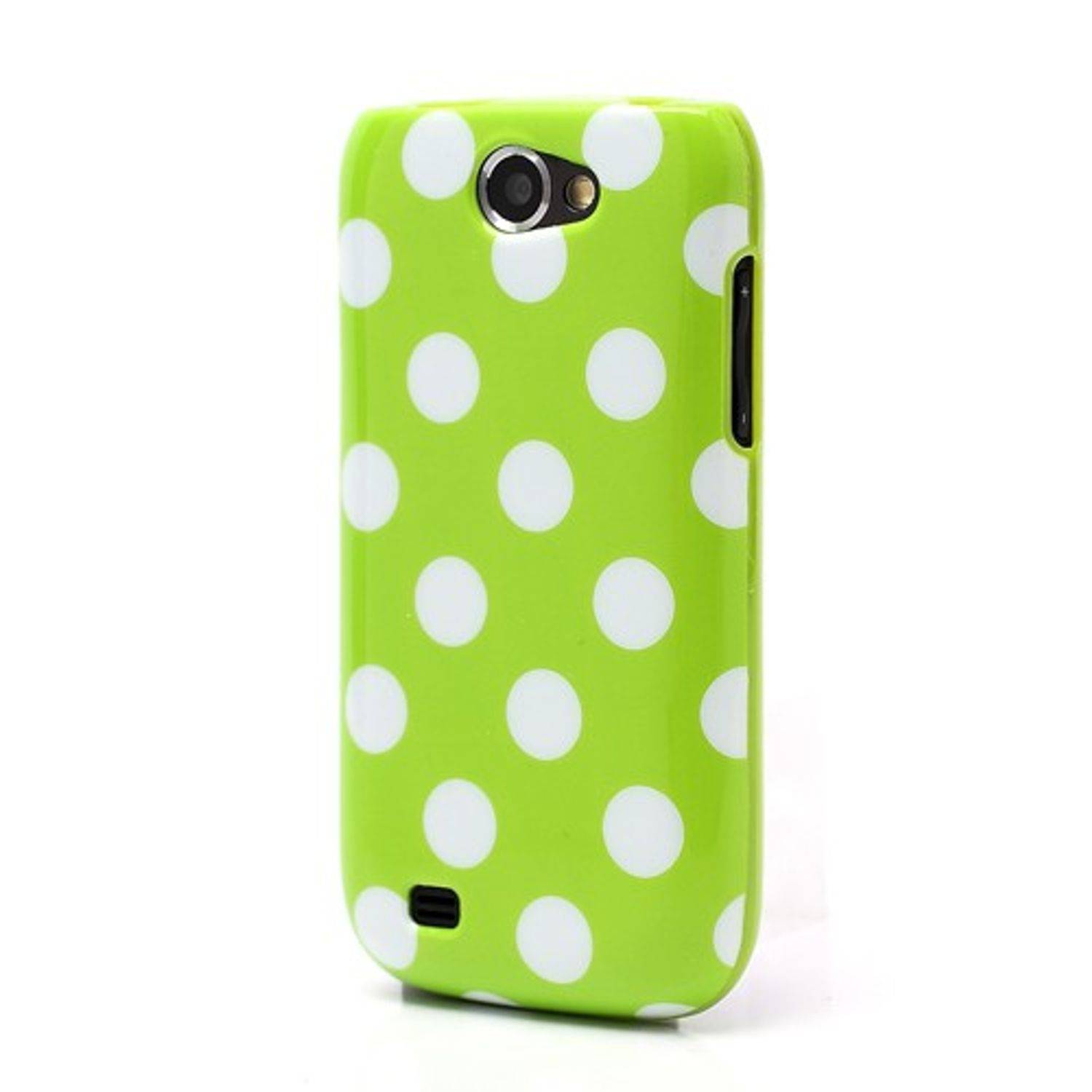 Samsung Galaxy W i8150 Handyhülle Backcover Grün