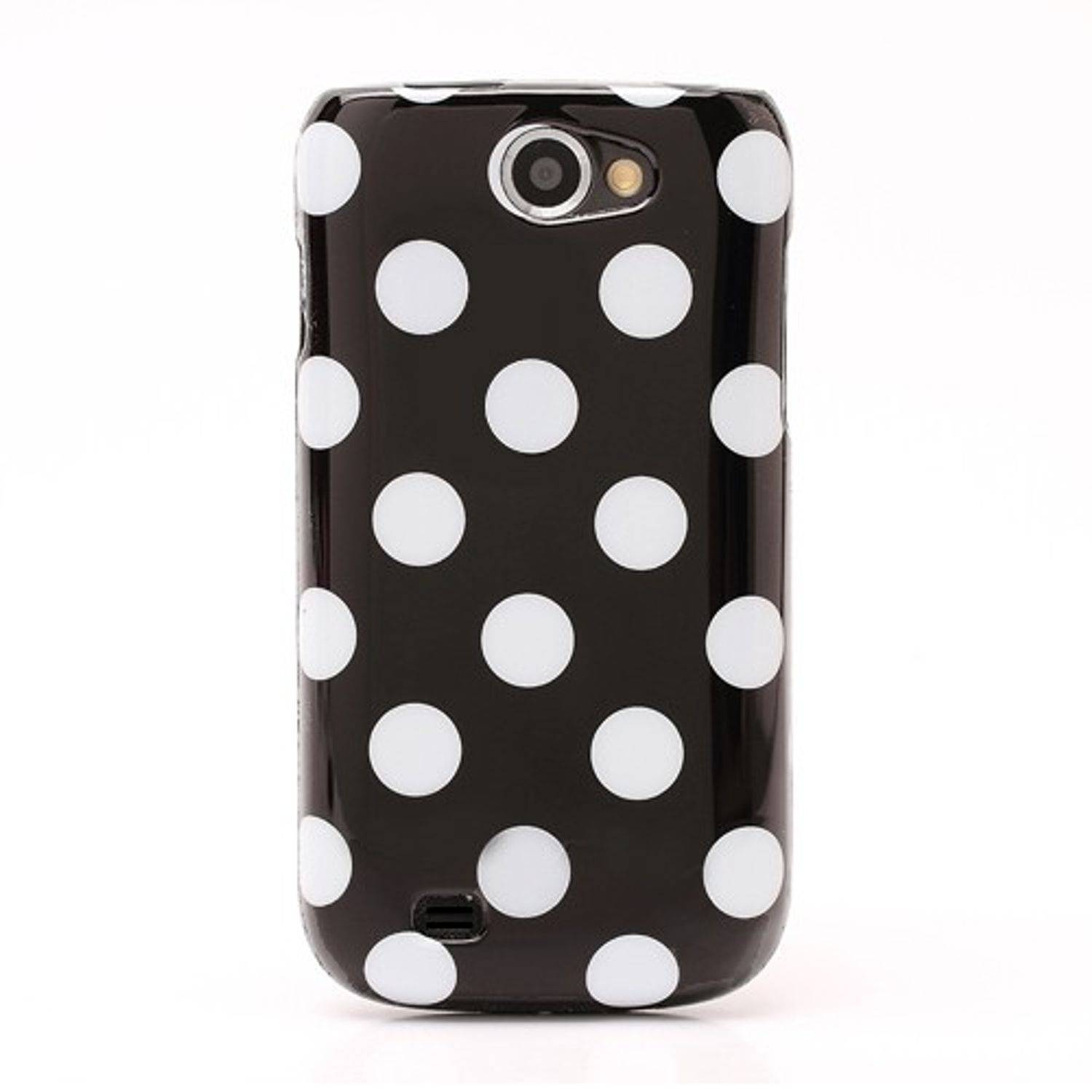Samsung Galaxy W i8150 Handyhülle Backcover Schwarz