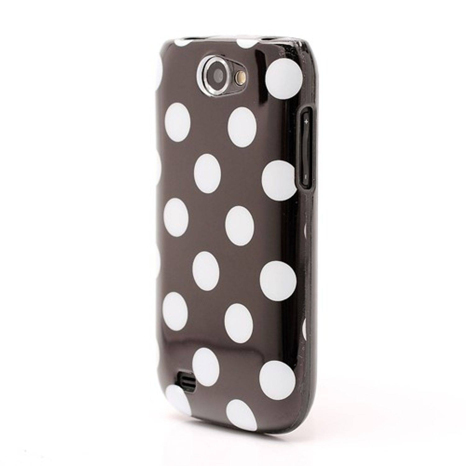 Samsung Galaxy W i8150 Handyhülle Backcover Schwarz