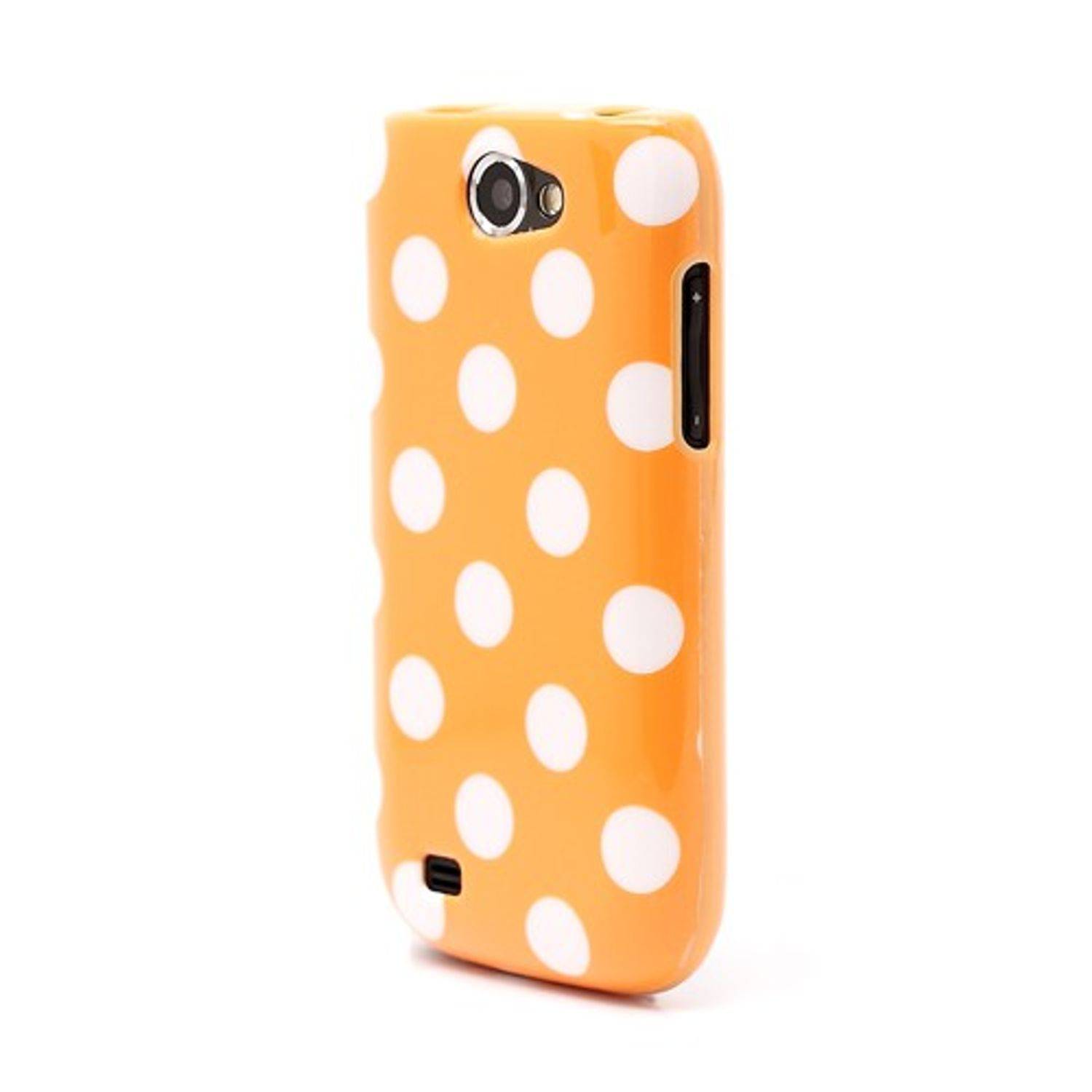 Samsung Galaxy W i8150 Handyhülle Backcover Orange