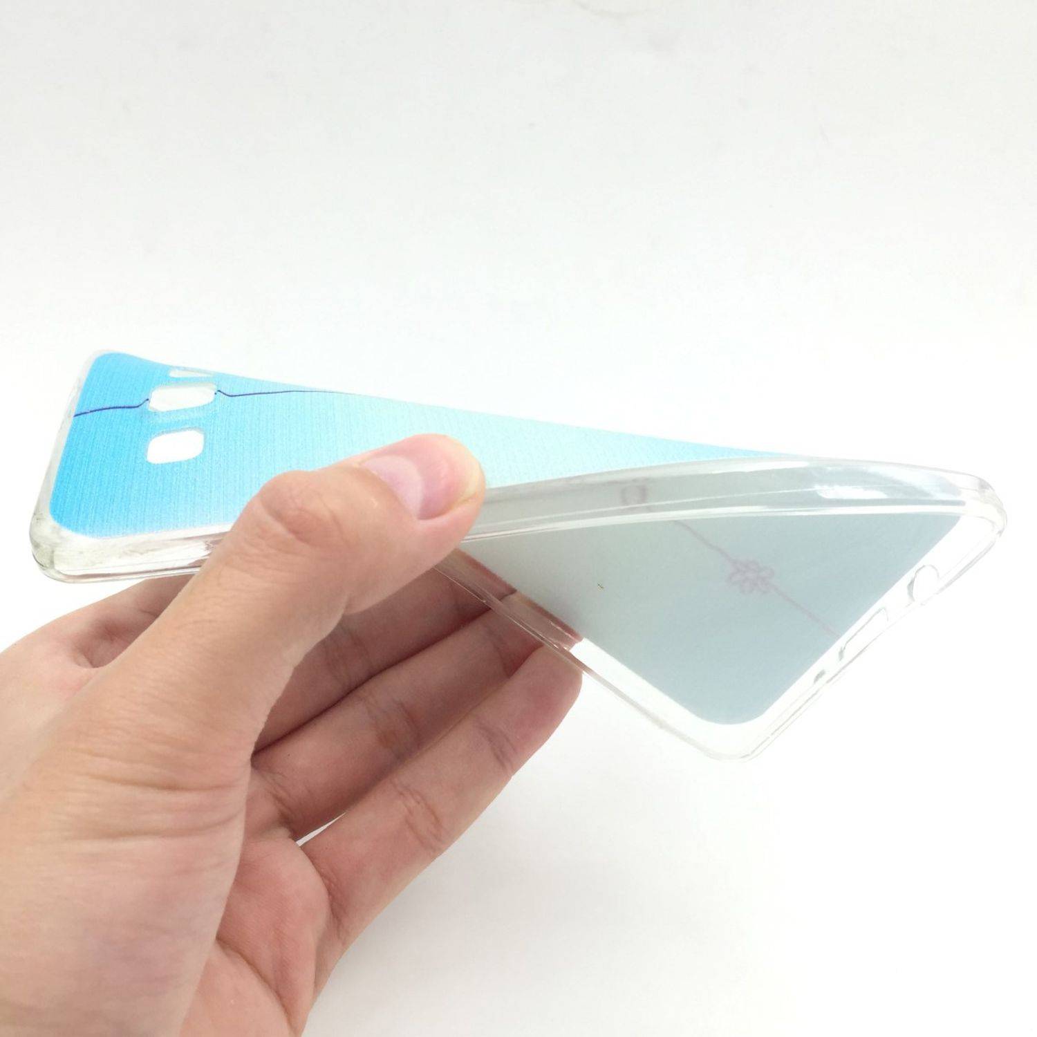 Samsung Galaxy A5 (2015) Handyhülle Backcover Blau