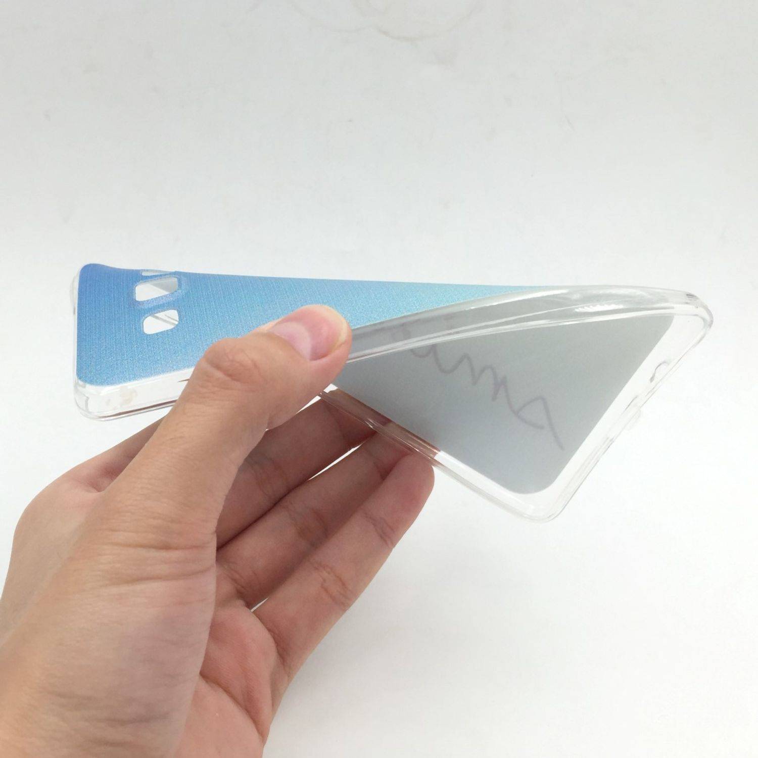 Samsung Galaxy A5 (2015) Handyhülle Backcover Blau