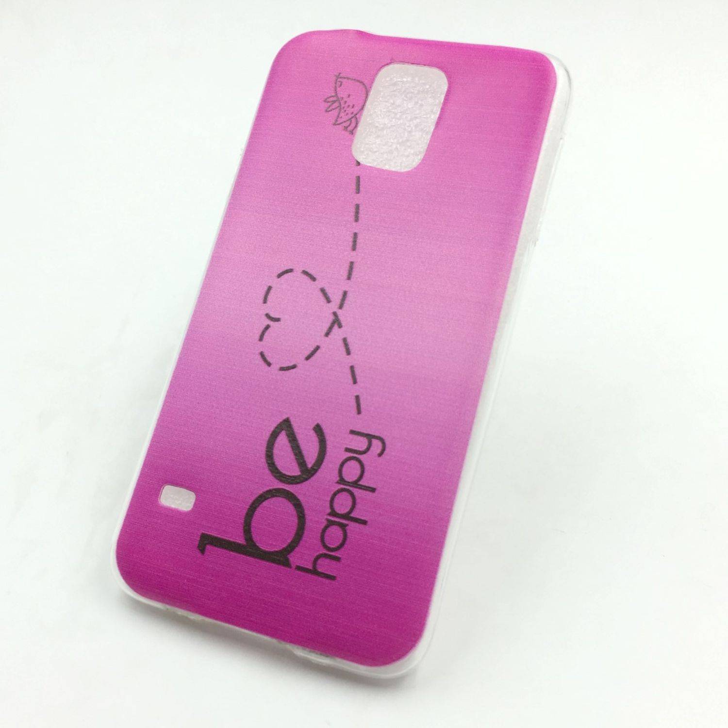 Samsung Galaxy S5 / S5 Neo Handyhülle Backcover Rosa