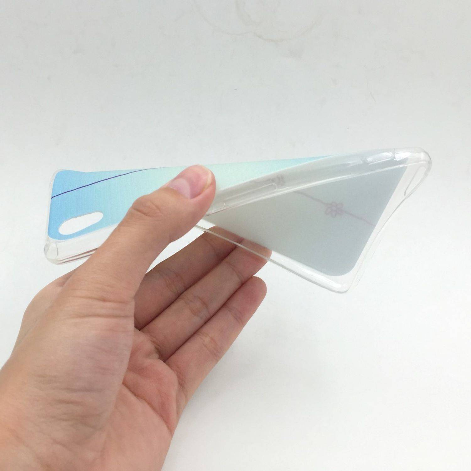 Sony Xperia M4 Aqua Handyhülle Backcover Blau