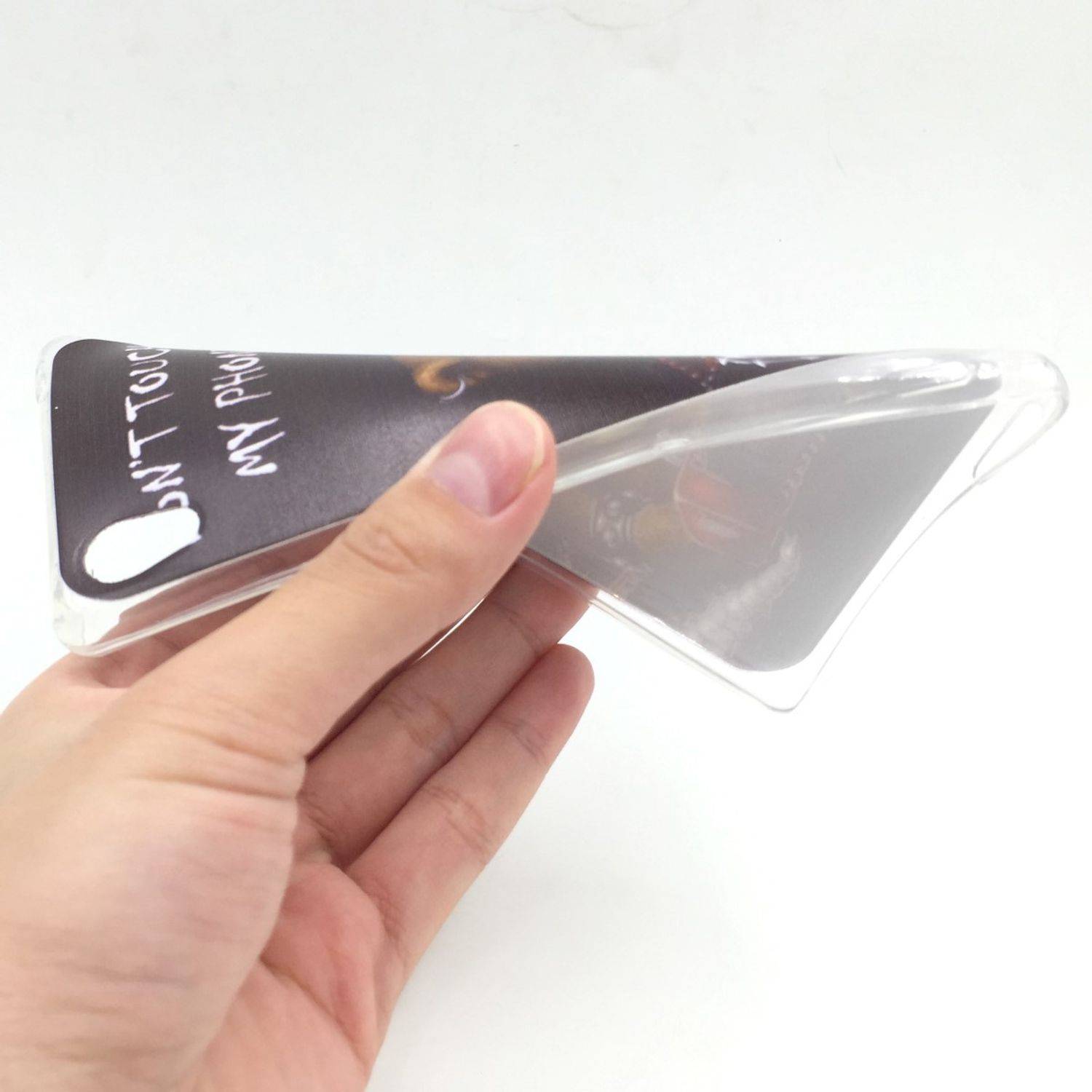 Sony Xperia M4 Aqua Handyhülle Backcover Schwarz
