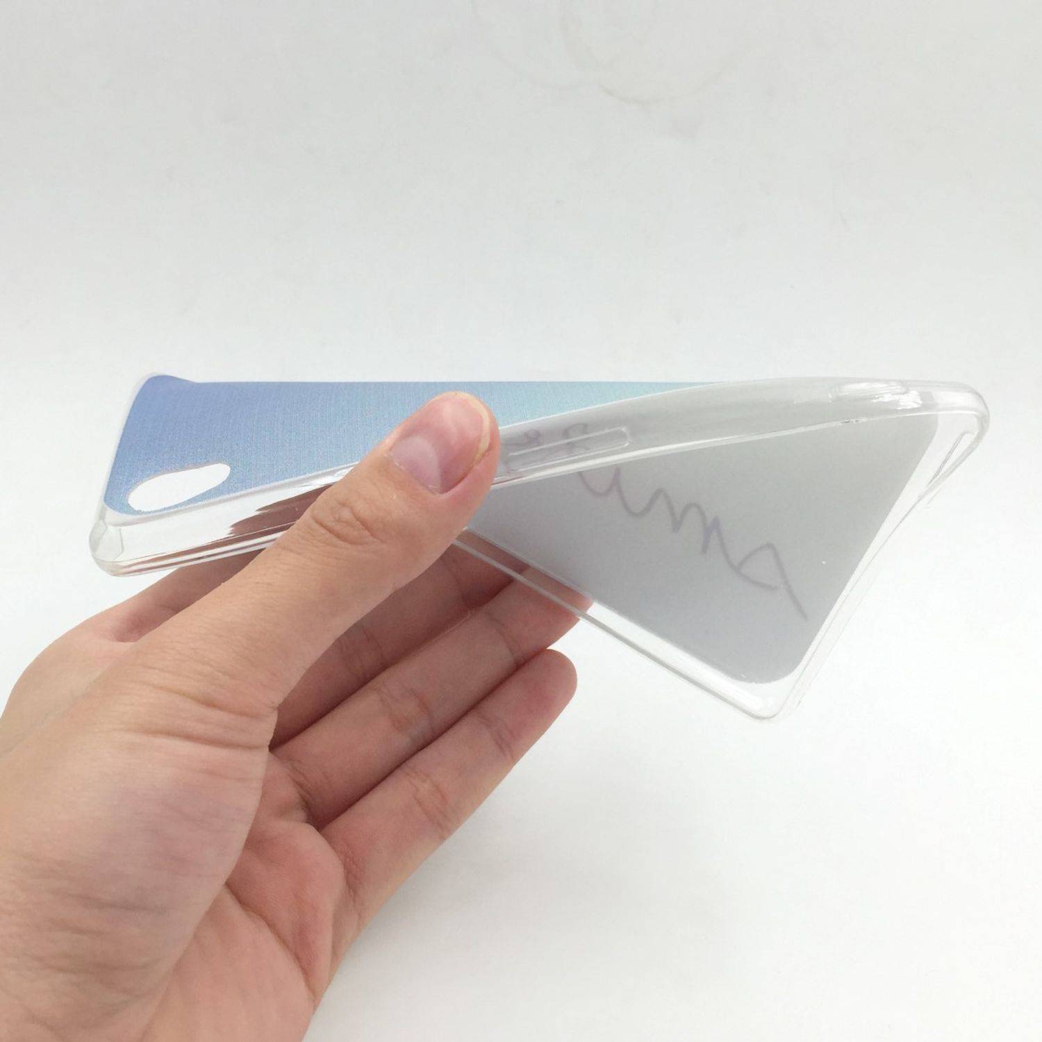 Sony Xperia M4 Aqua Handyhülle Backcover Blau