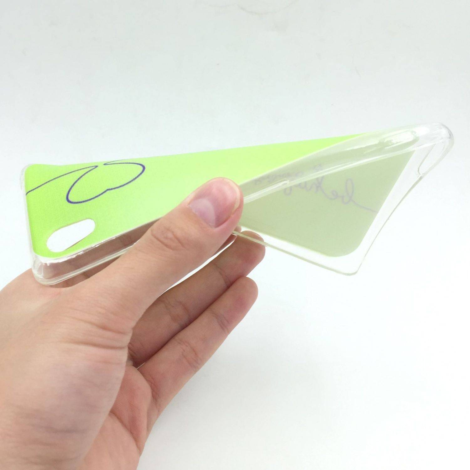 Sony Xperia M4 Aqua Handyhülle Backcover Grün