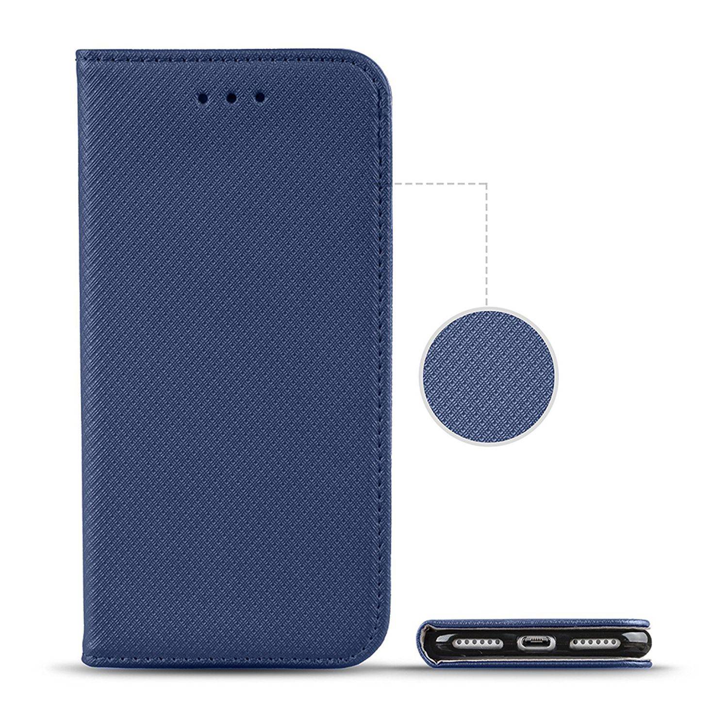 Samsung Galaxy M31s Handyhülle Bookcover Blau