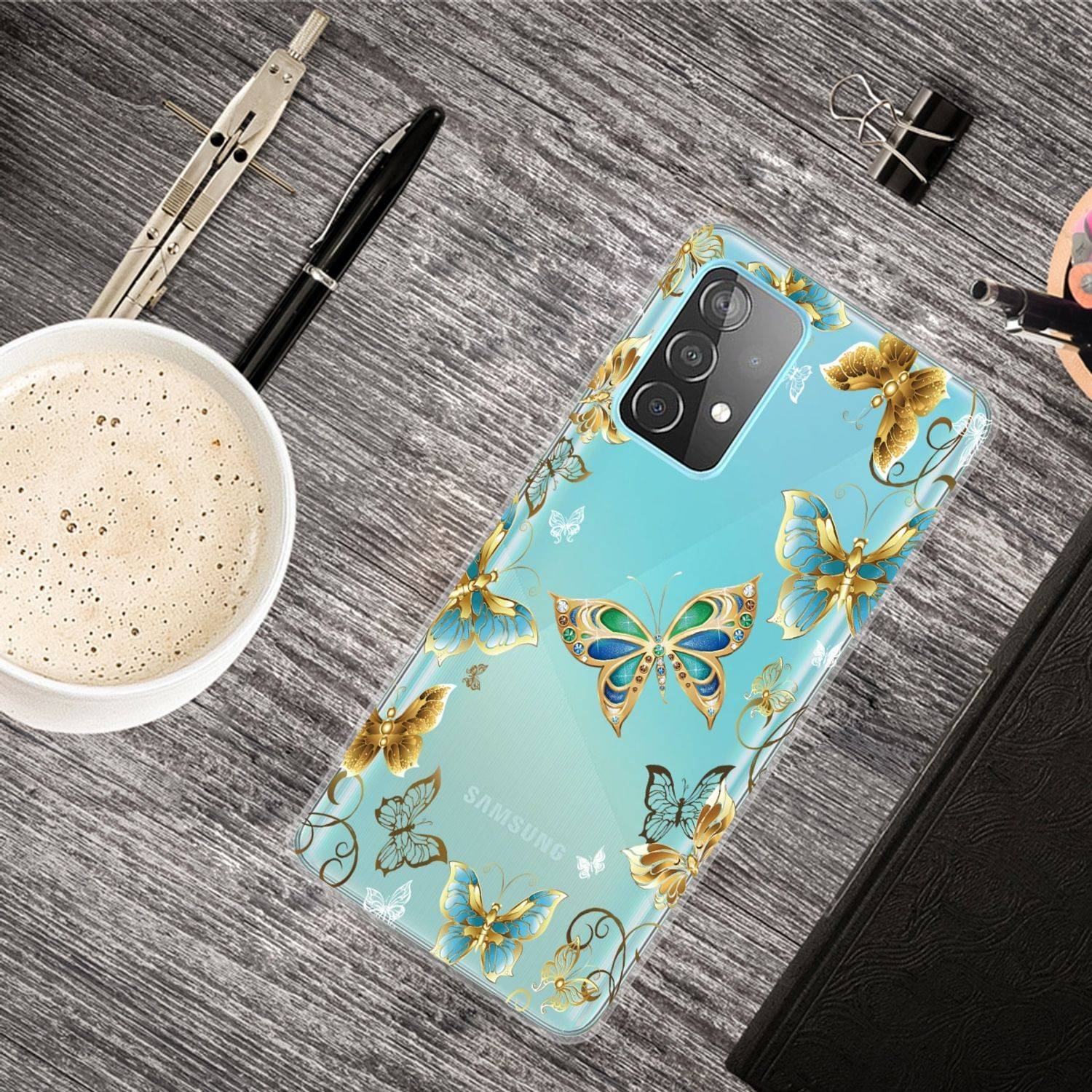 Hülle kompatibel mit Samsung Galaxy A52 4G / 5G / A52s Kunststoff Soft Handyhülle - Handy Case Transparent