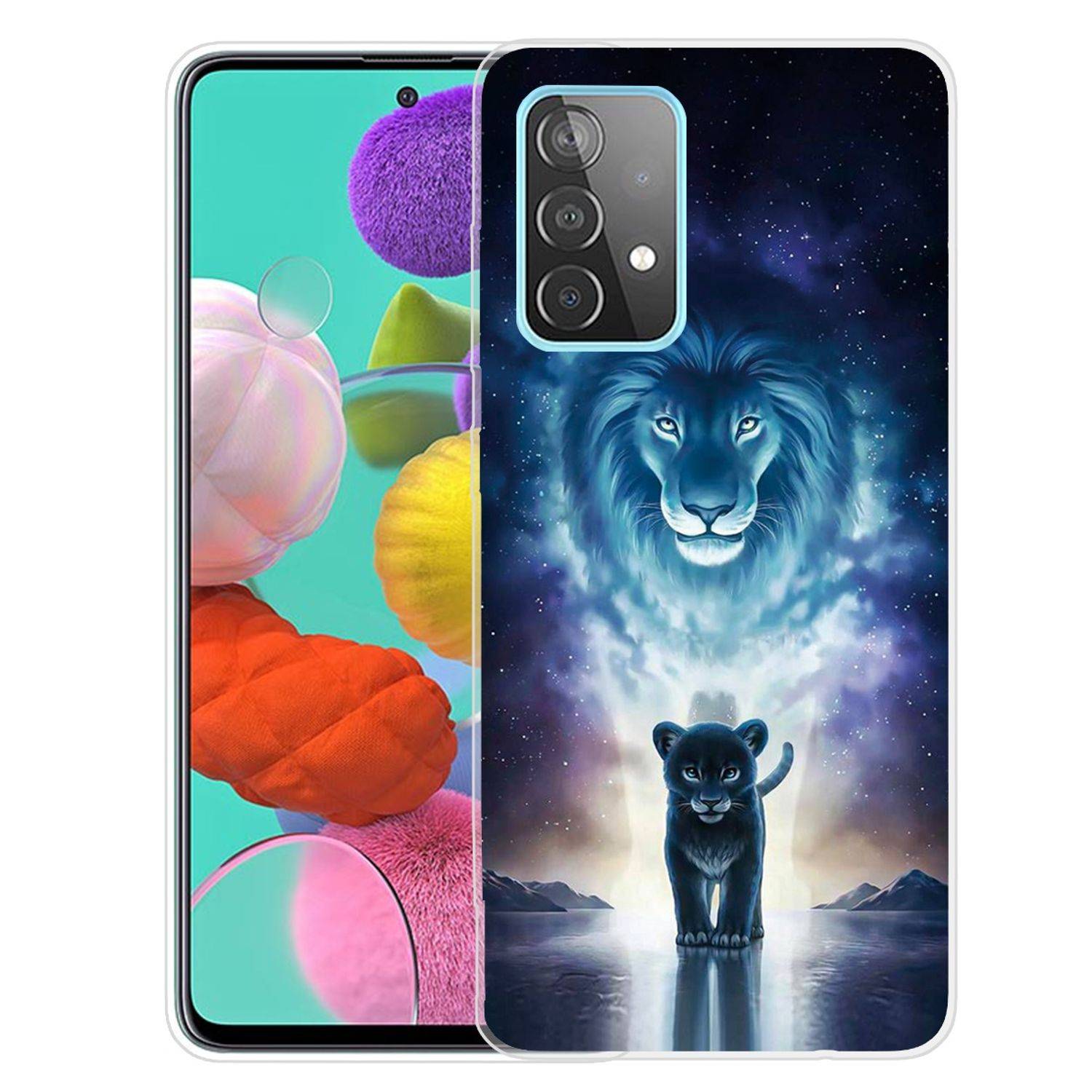 Samsung Galaxy A52 5G Handyhülle Backcover Transparent