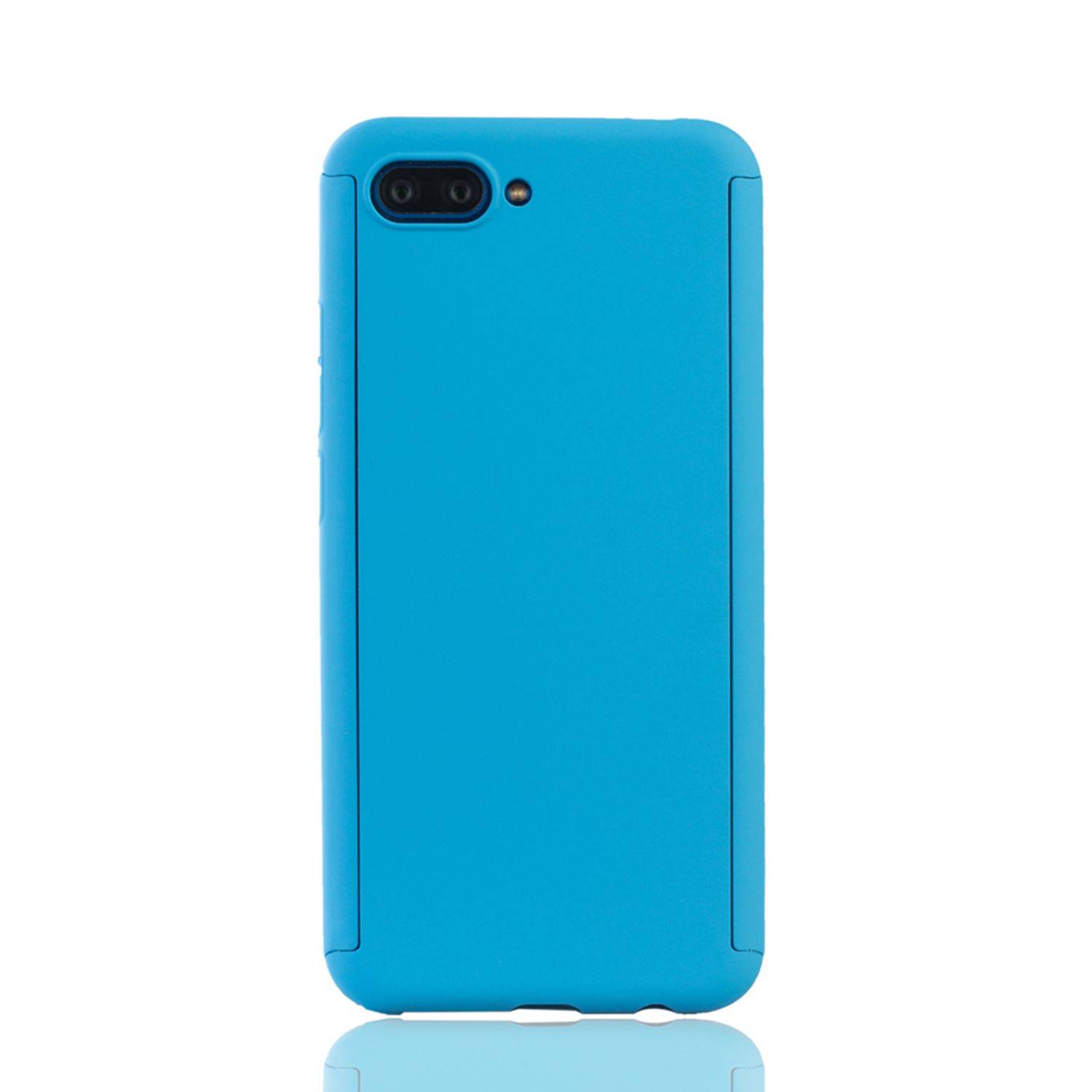 Huawei Honor 10 Handyhülle 360 Grad Schutz Full Cover Blau