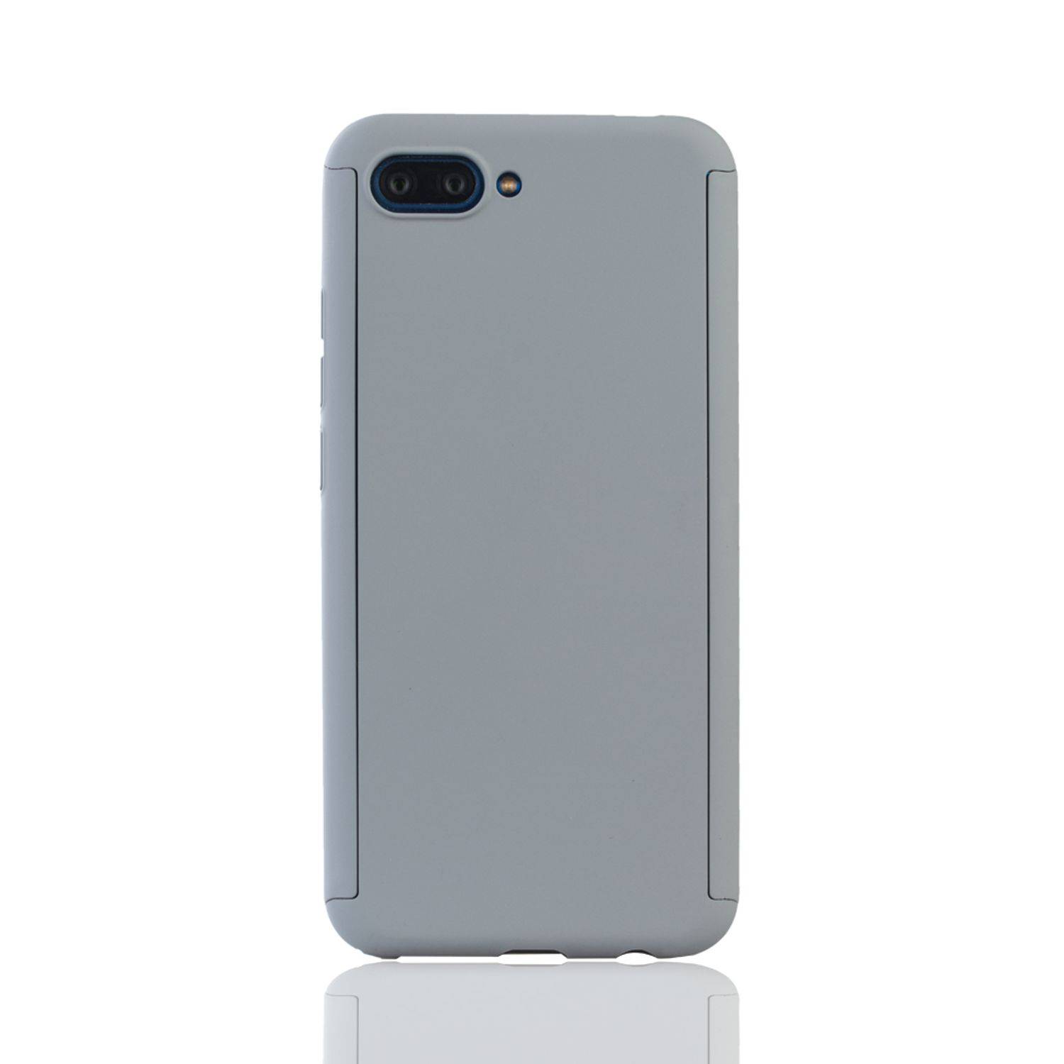 Huawei Honor 10 Handyhülle 360 Grad Schutz Full Cover Grau