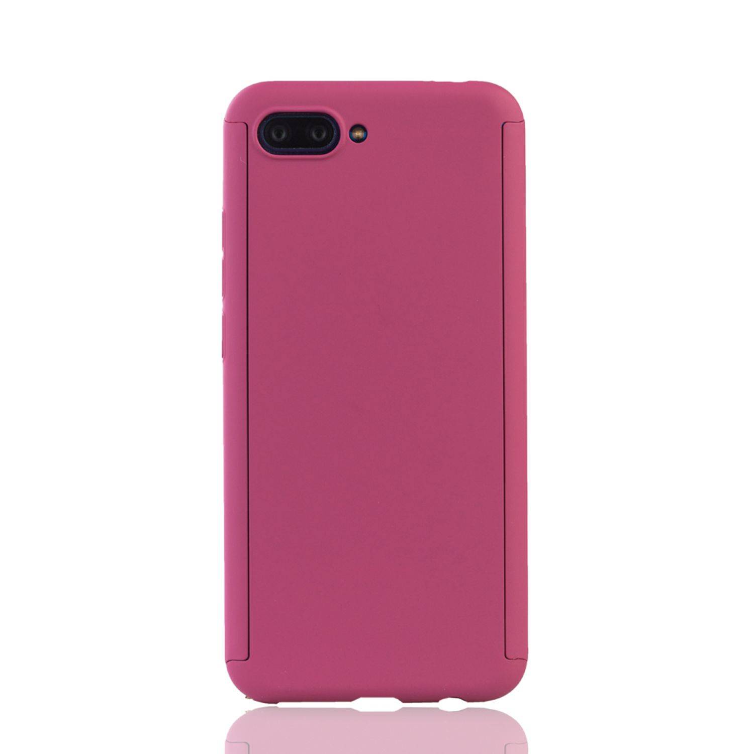 Huawei Honor 10 Handyhülle 360 Grad Schutz Full Cover Rosa