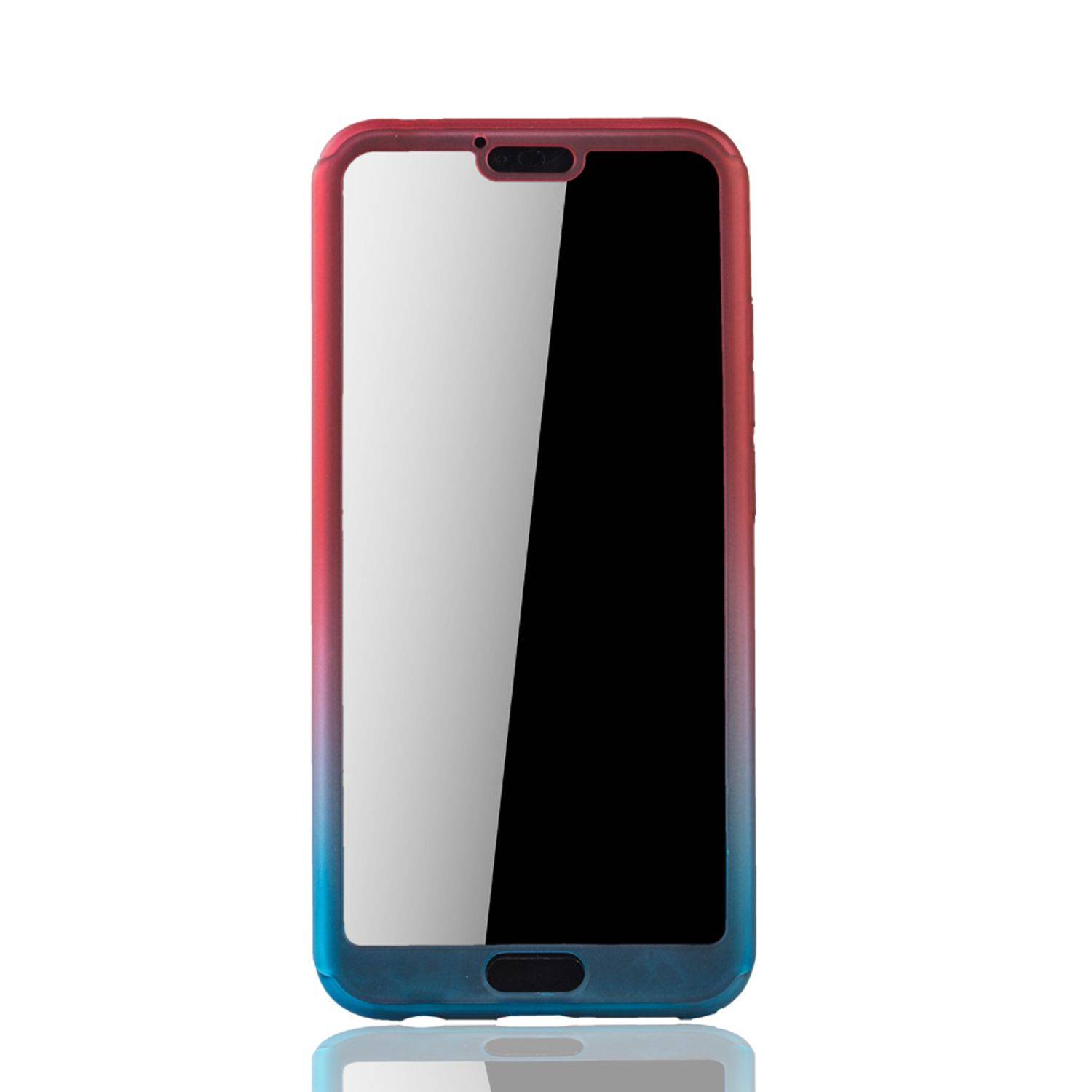 Huawei Honor 10 Handyhülle 360 Grad Schutz Full Cover Mehrfarbig