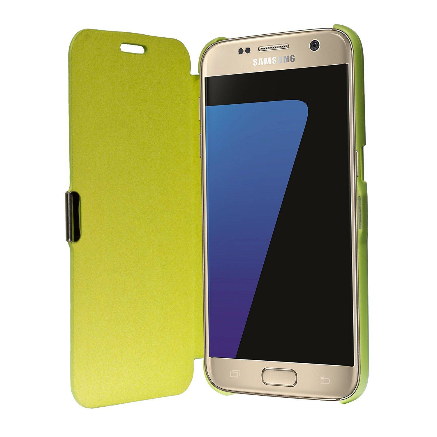 Samsung Galaxy S7 Edge Handyhülle Backcover Grün