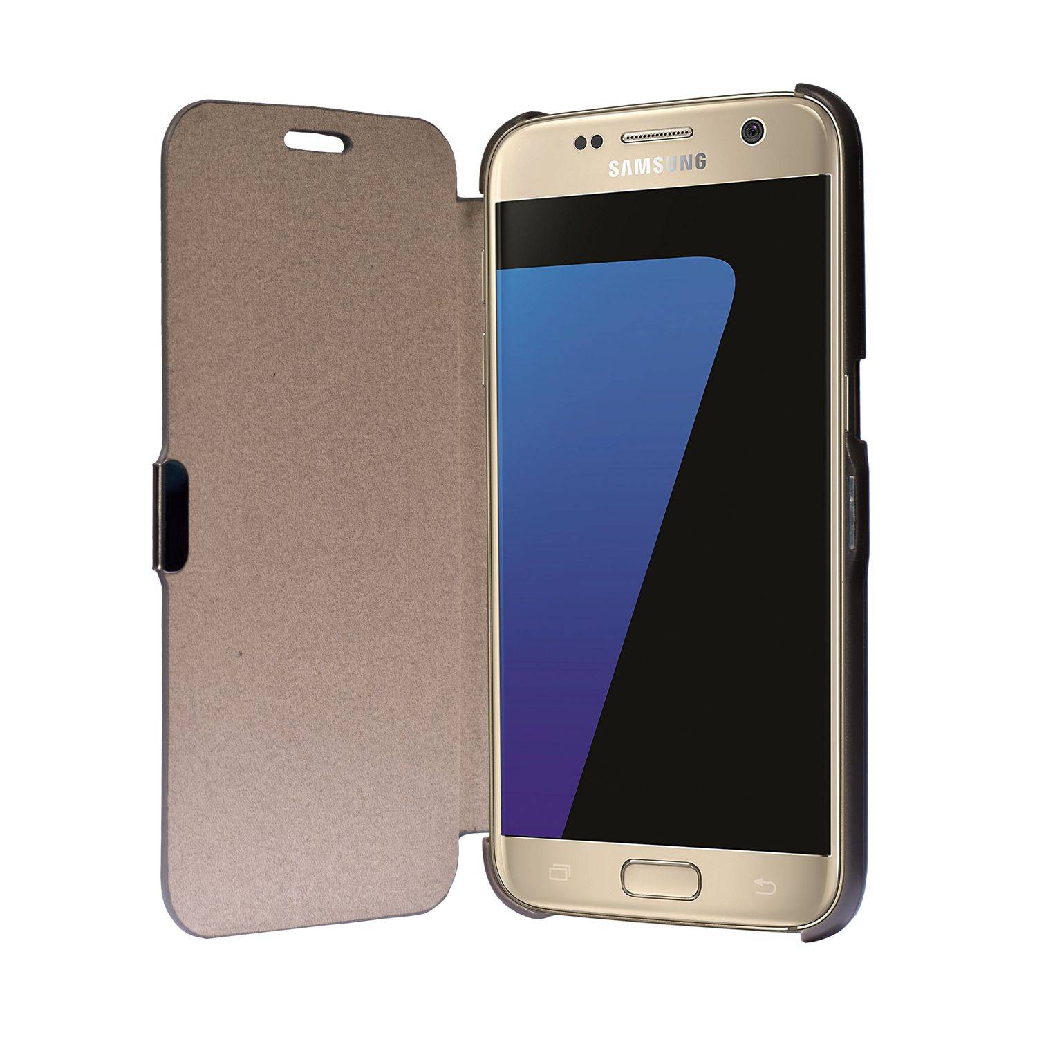Samsung Galaxy S7 Edge Handyhülle Backcover Grau