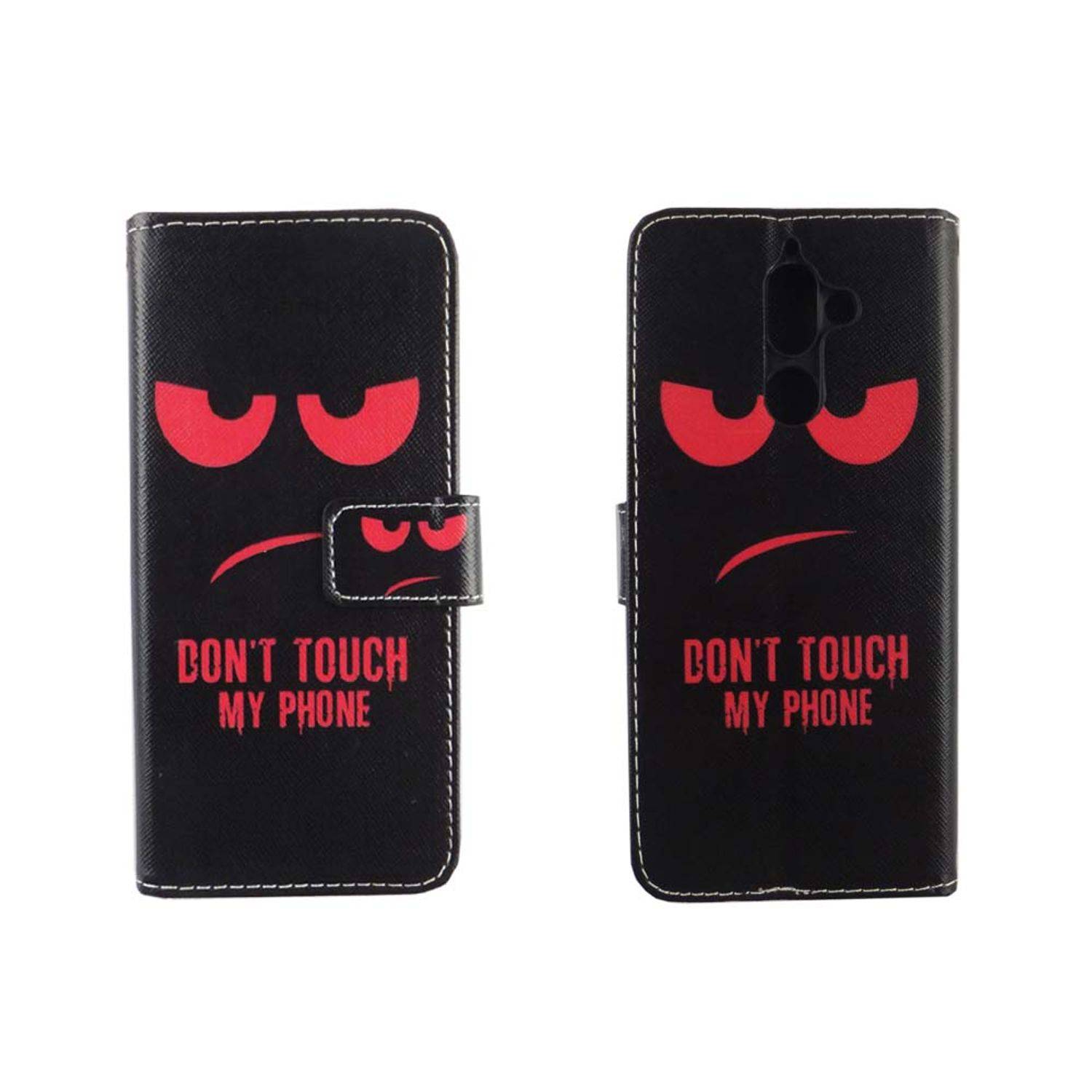 Nokia 7 Plus Handyhülle Bookcover Rot