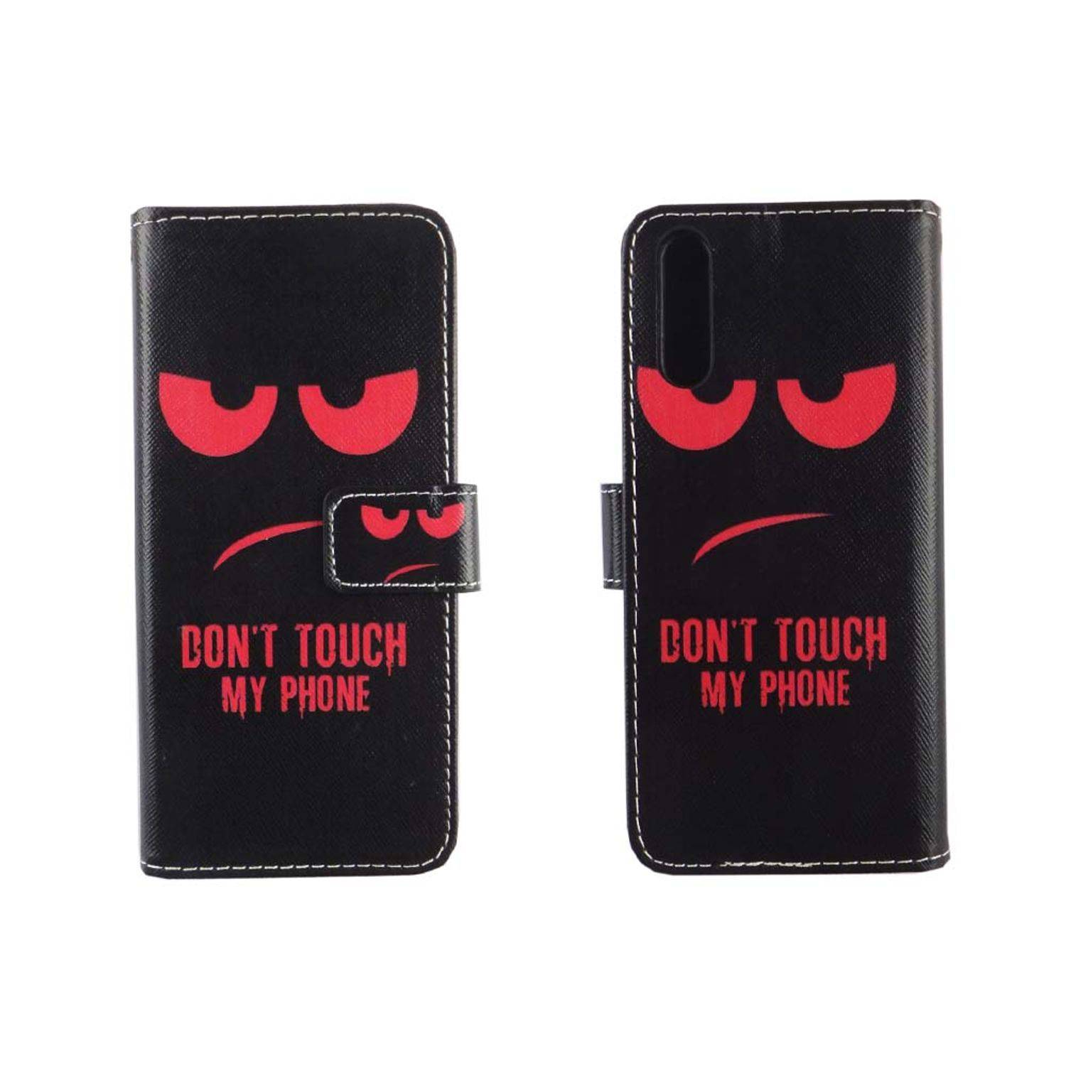Huawei P20 Handyhülle Bookcover Rot