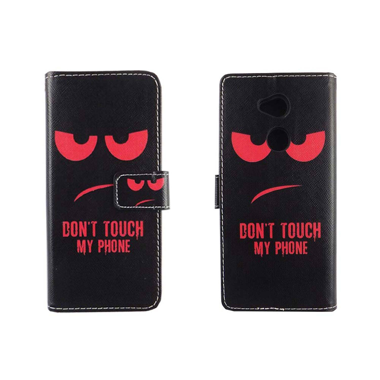 Sony Xperia XA2 Ultra Handyhülle Bookcover Rot