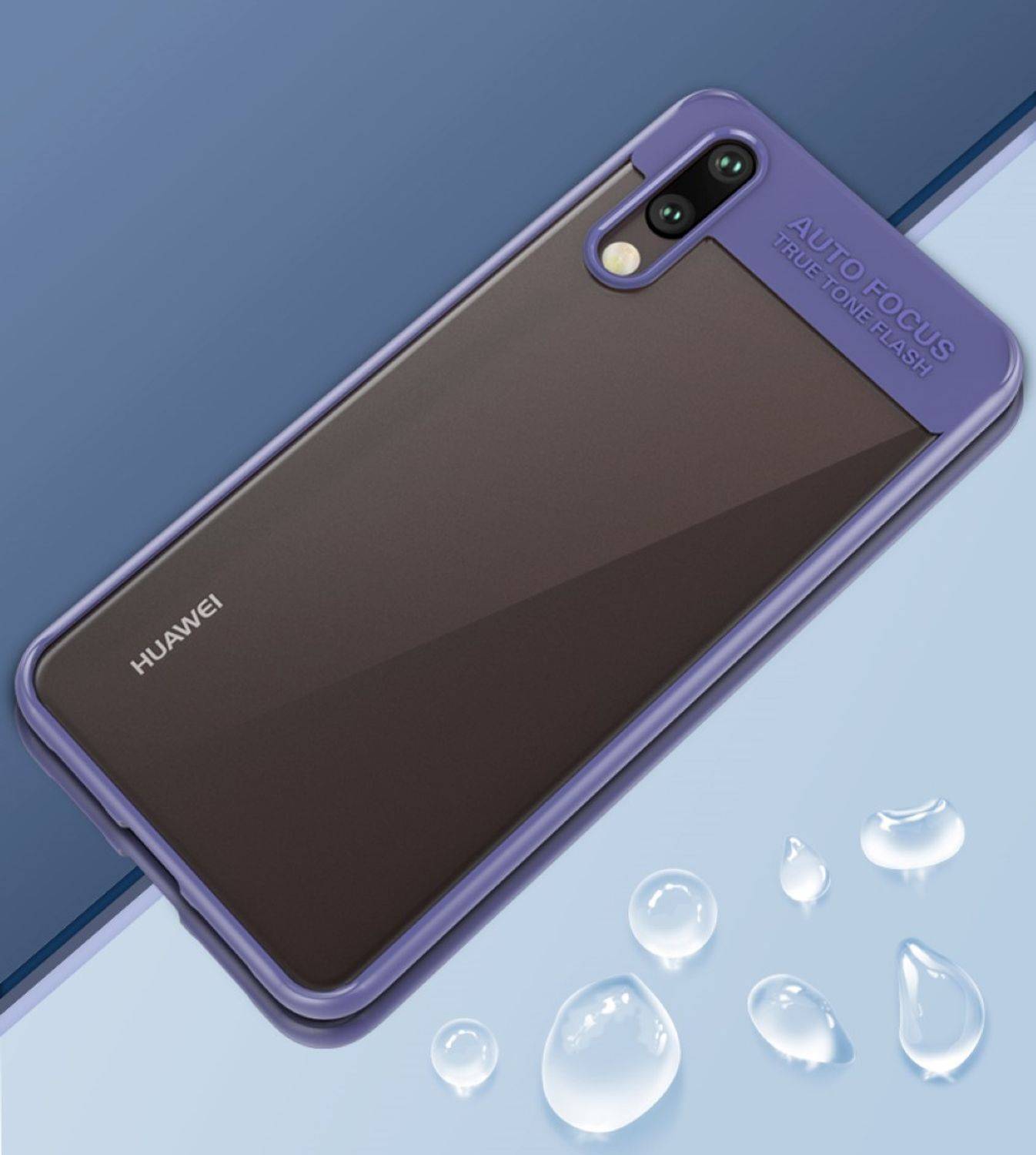 Huawei P20 Handyhülle Backcover Blau