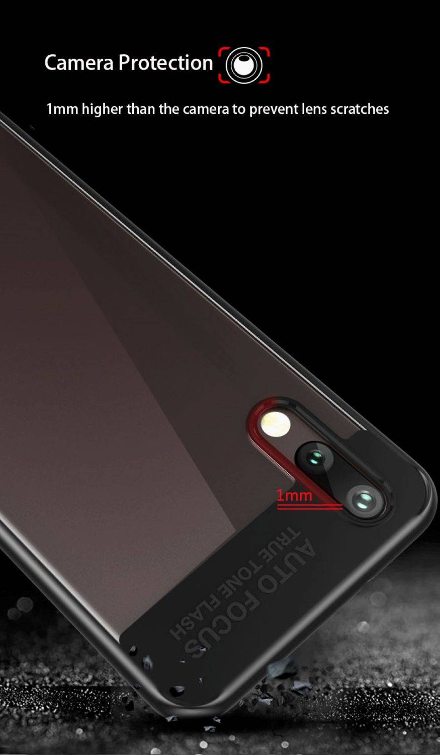 Huawei P20 Handyhülle Backcover Blau