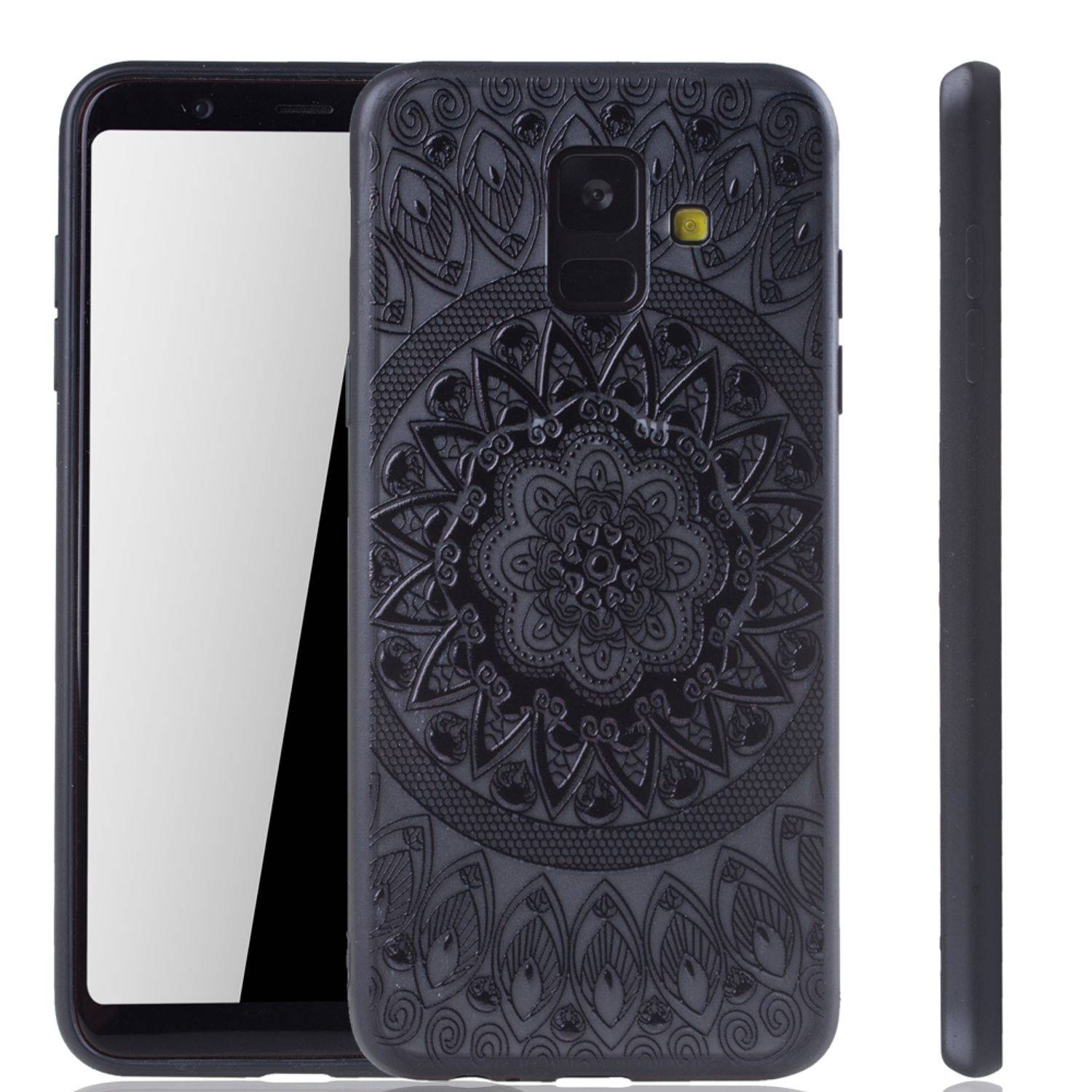 Samsung Galaxy A6 (2018) Handyhülle Backcover Schwarz