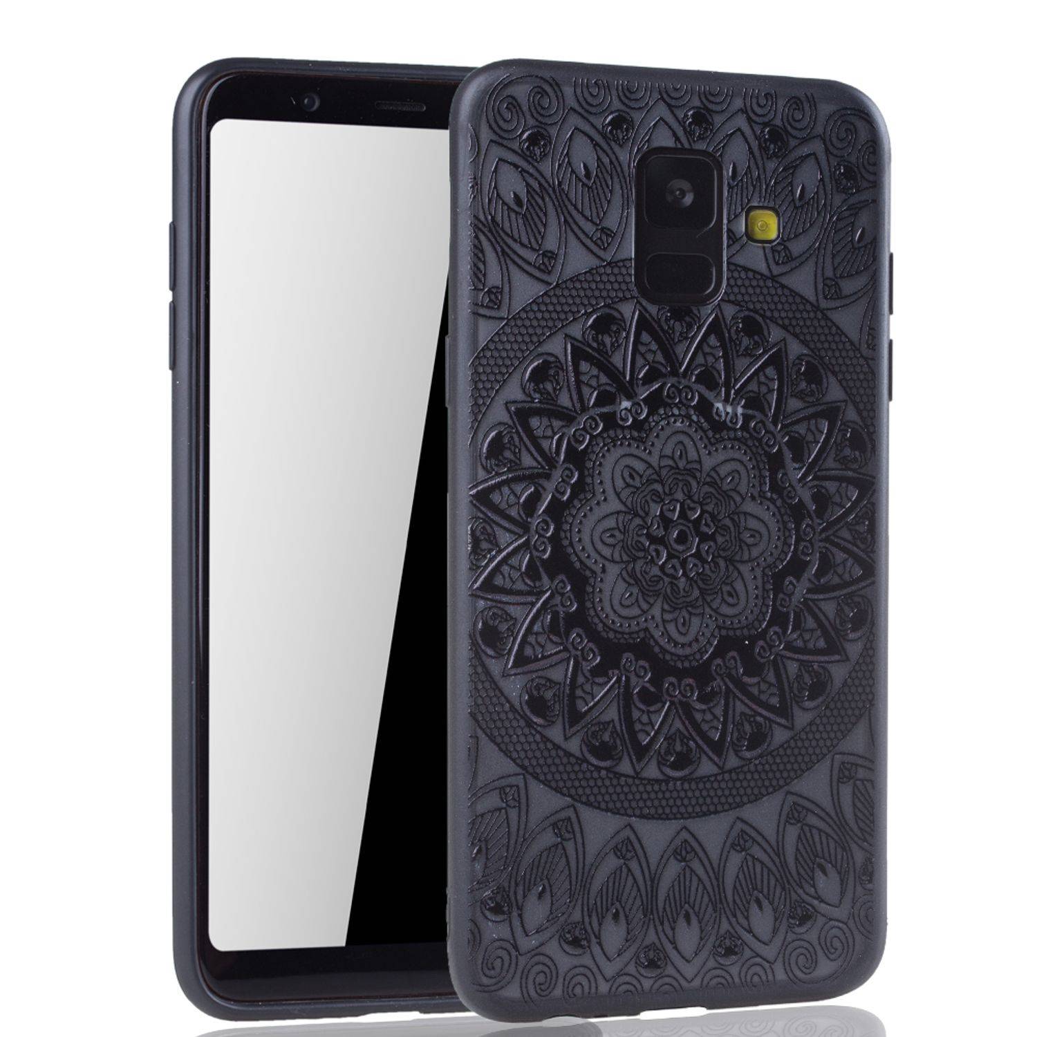 Samsung Galaxy A6 (2018) Handyhülle Backcover Schwarz