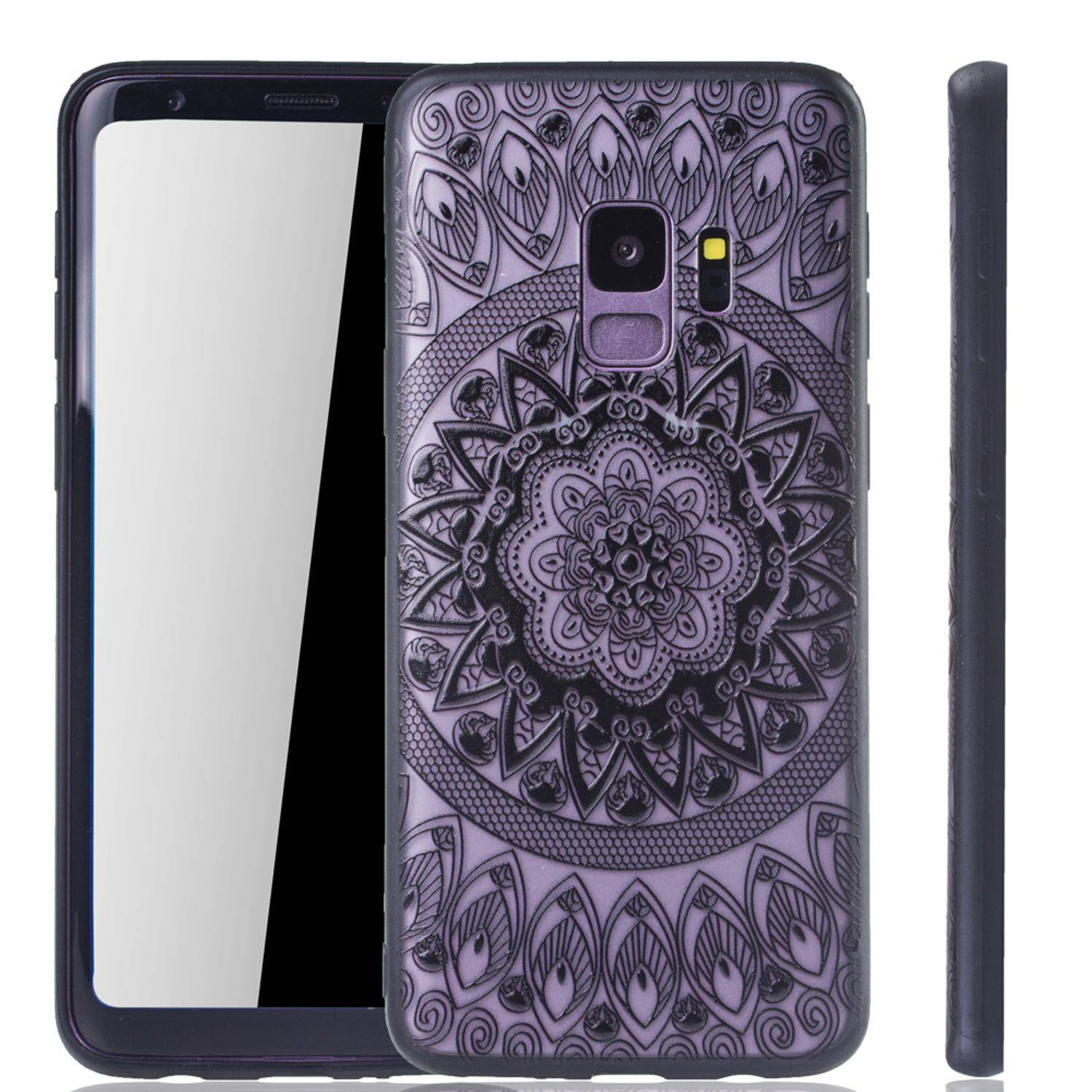 Samsung Galaxy S9 Handyhülle Backcover Schwarz