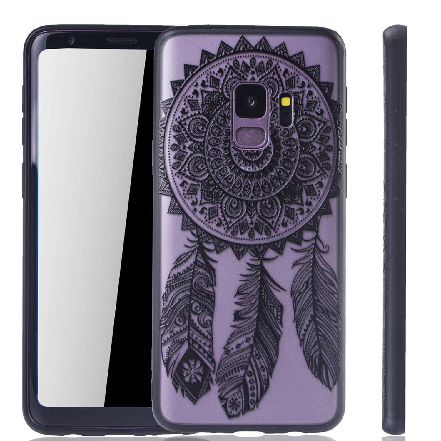 Samsung Galaxy S9 Handyhülle Backcover Schwarz