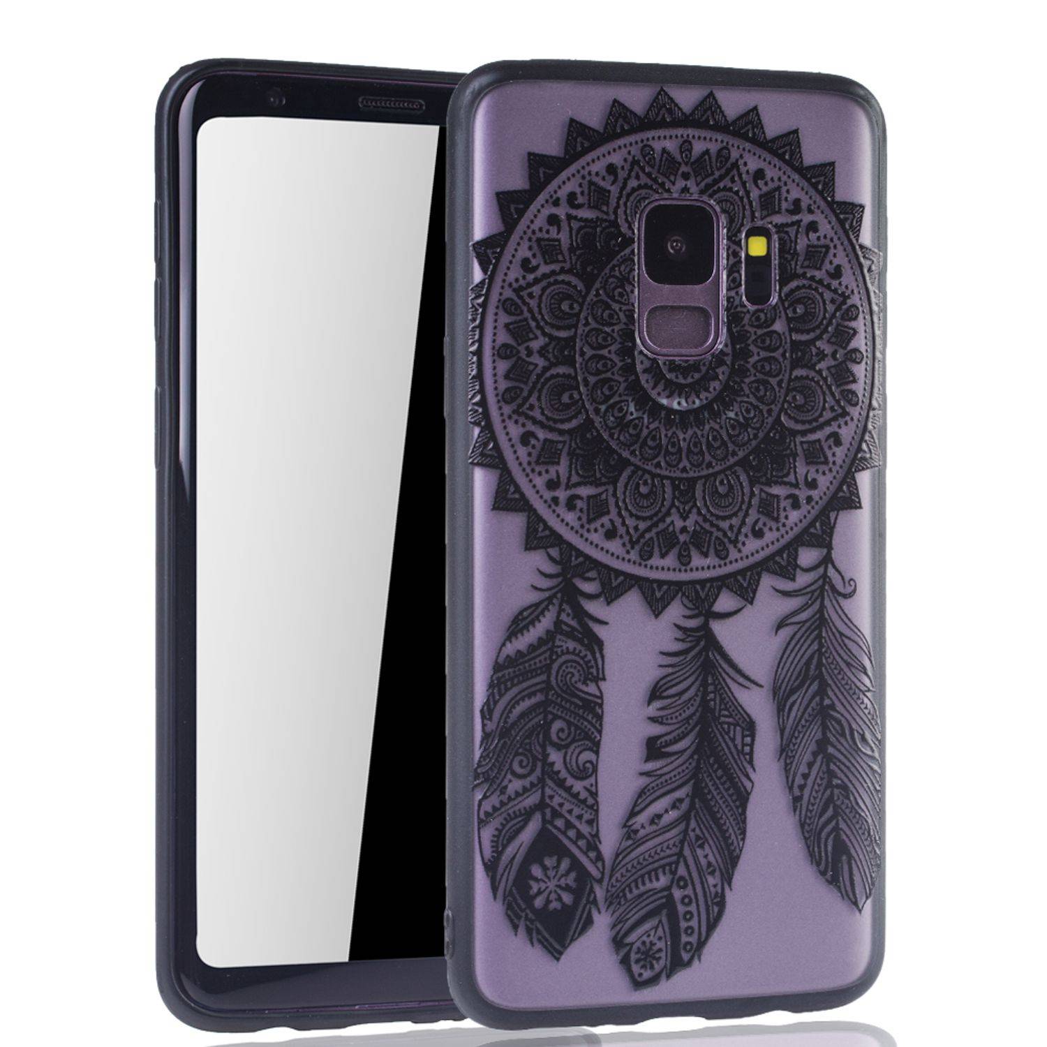 Samsung Galaxy S9 Handyhülle Backcover Schwarz