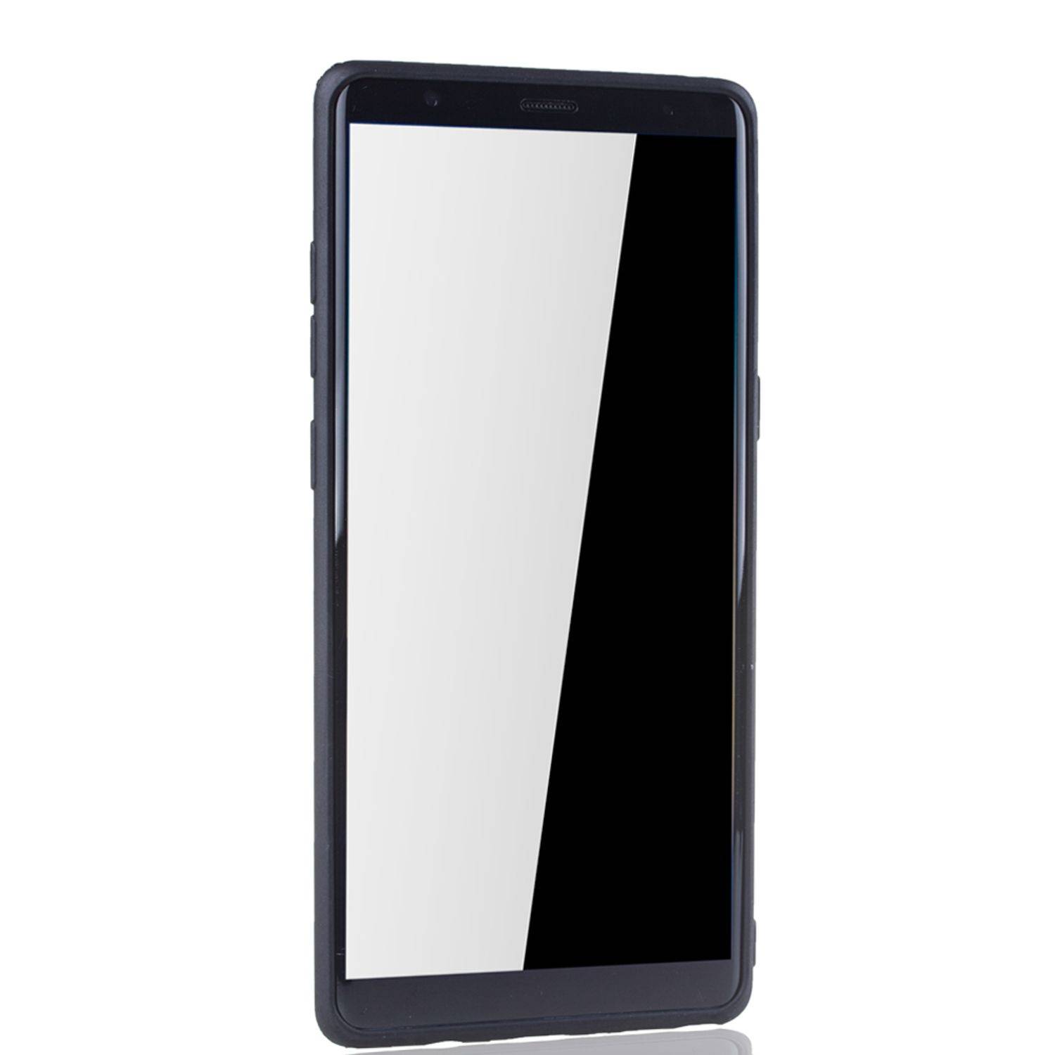 Samsung Galaxy Note 8 Handyhülle Backcover Schwarz