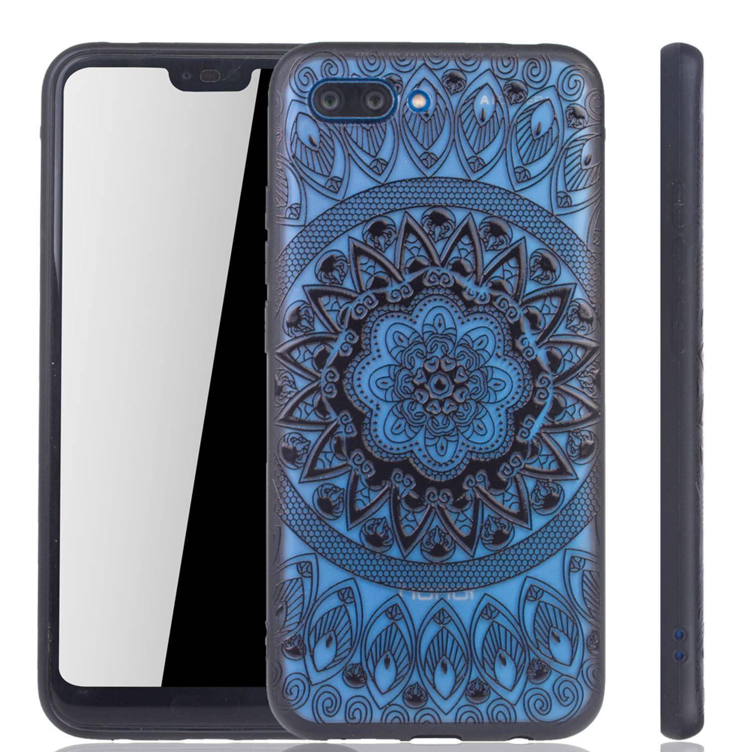 Huawei Honor 10 Handyhülle Backcover Schwarz