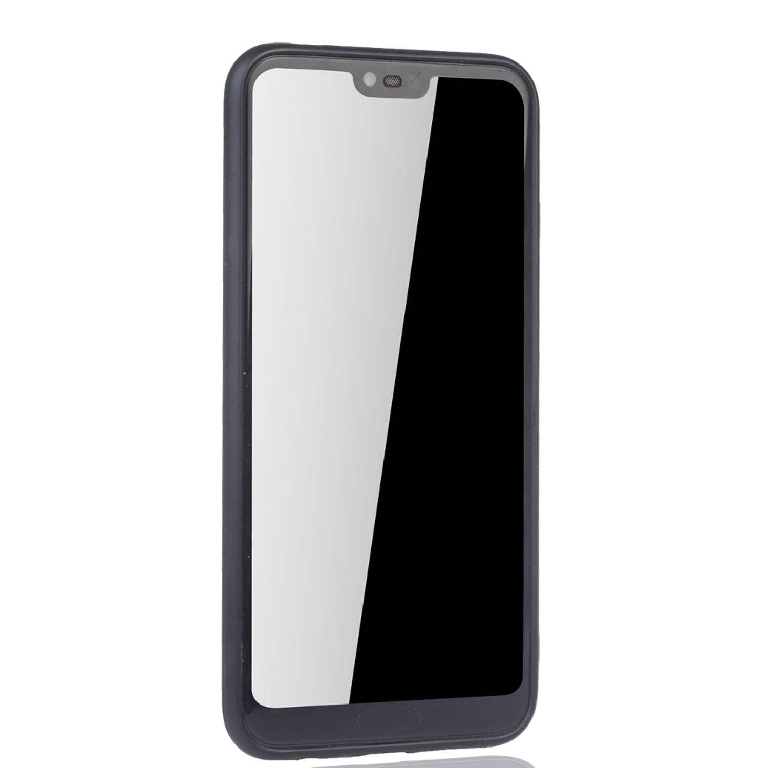 Huawei Honor 10 Handyhülle Backcover Schwarz