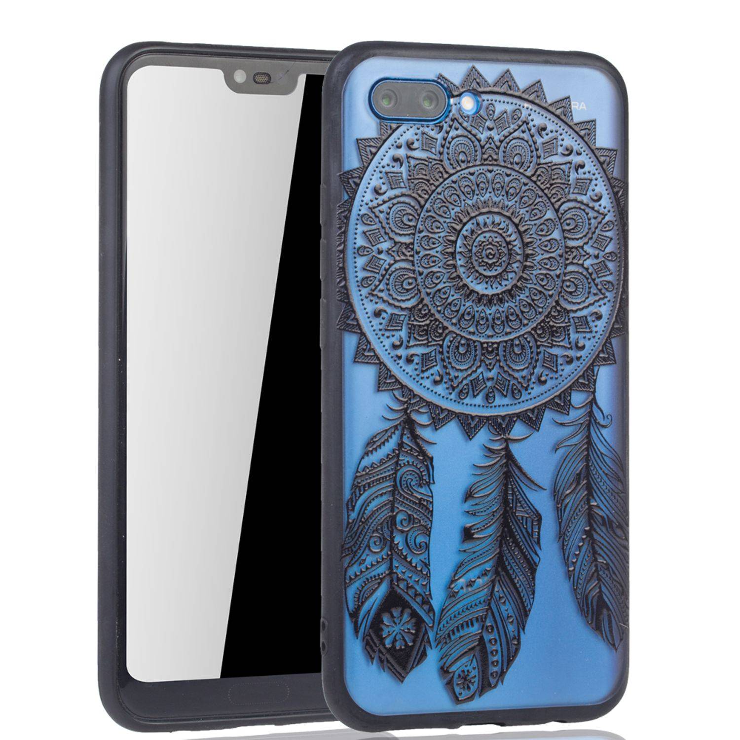 Huawei P20 Handyhülle Backcover Schwarz