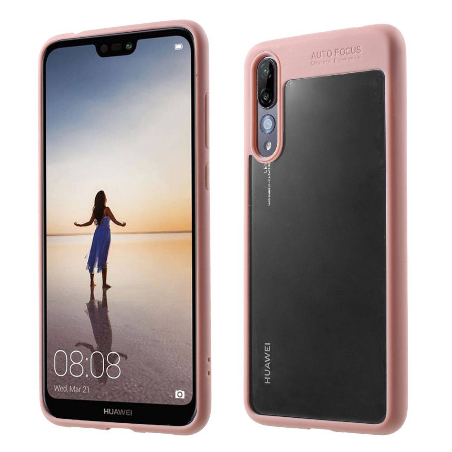 Huawei P20 Pro Handyhülle Backcover Rosa