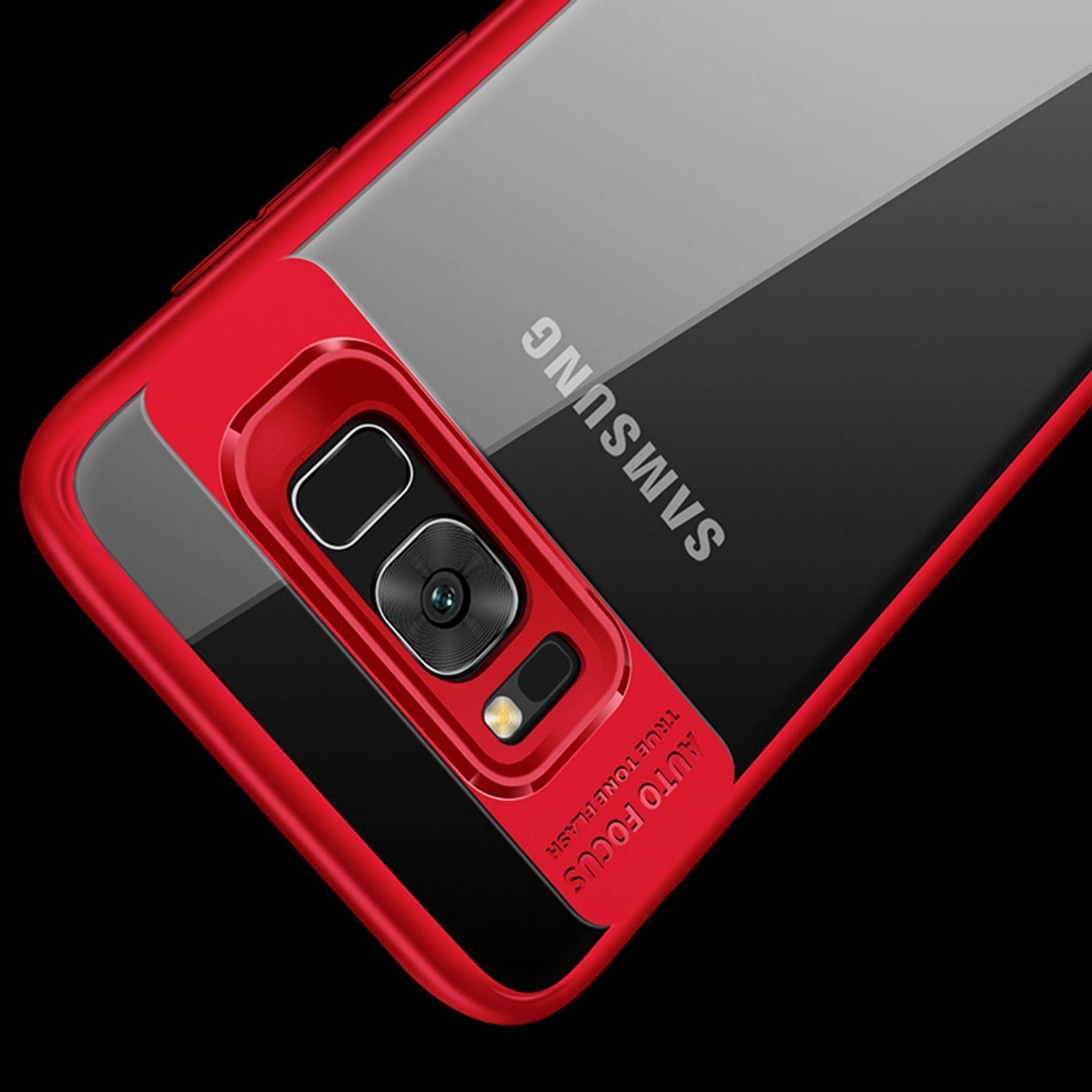 Samsung Galaxy A5 (2017) Handyhülle Backcover Rot