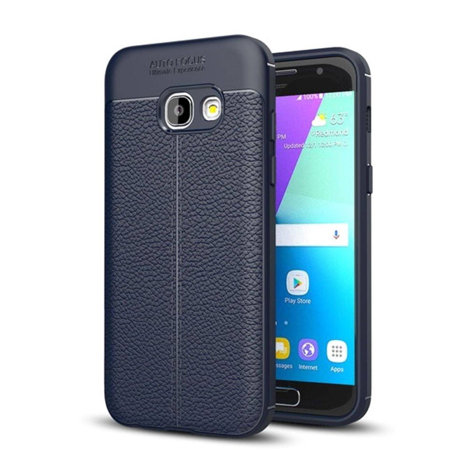 Samsung Galaxy A7 (2017) Handyhülle Backcover Blau