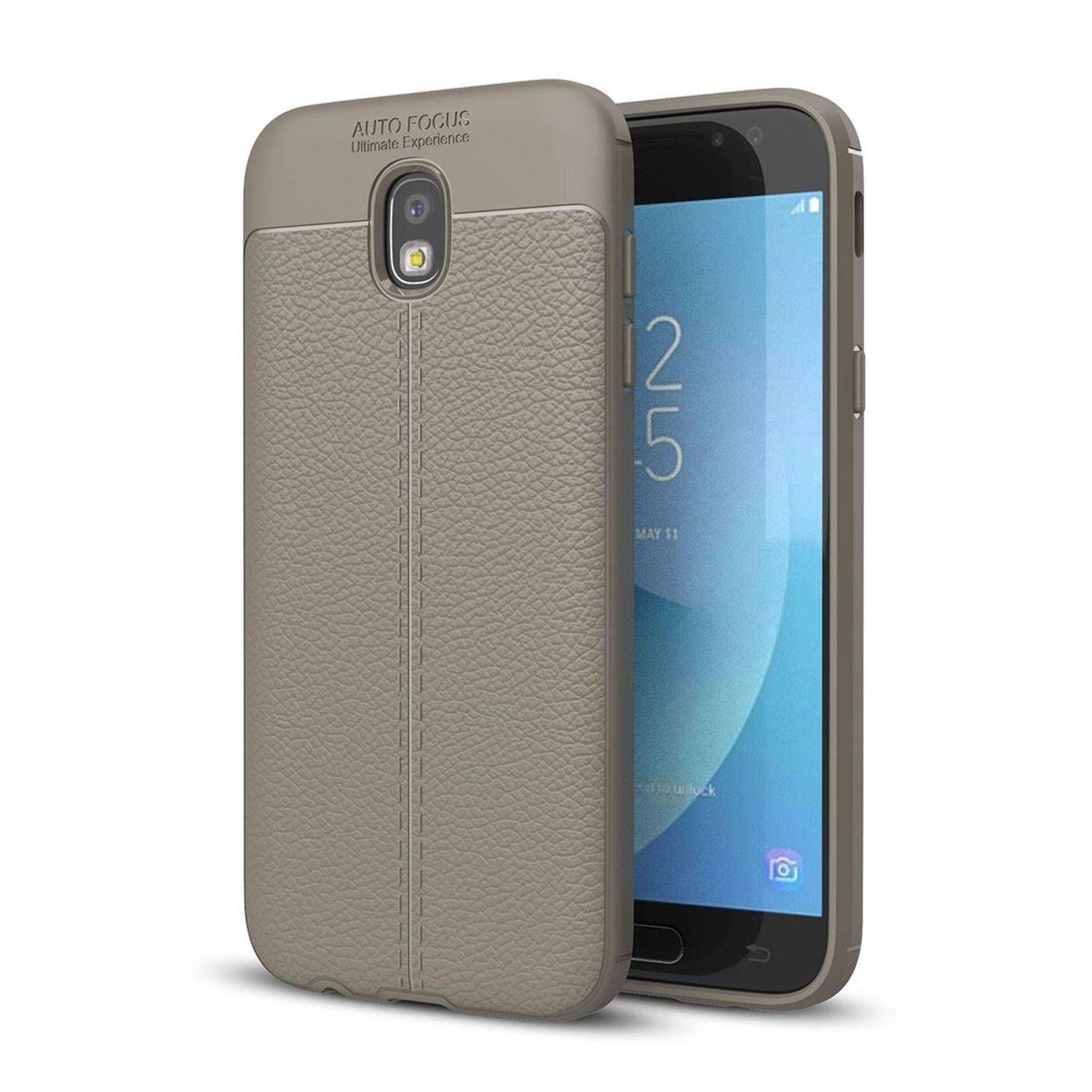 Samsung Galaxy J7 (2017) Handyhülle Backcover Grau