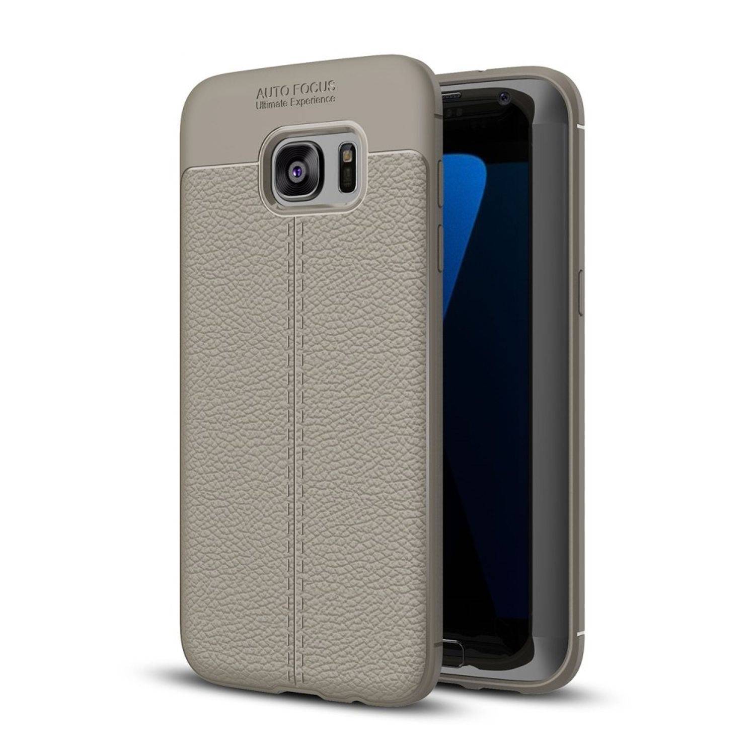 Samsung Galaxy S6 Edge Handyhülle Backcover Grau