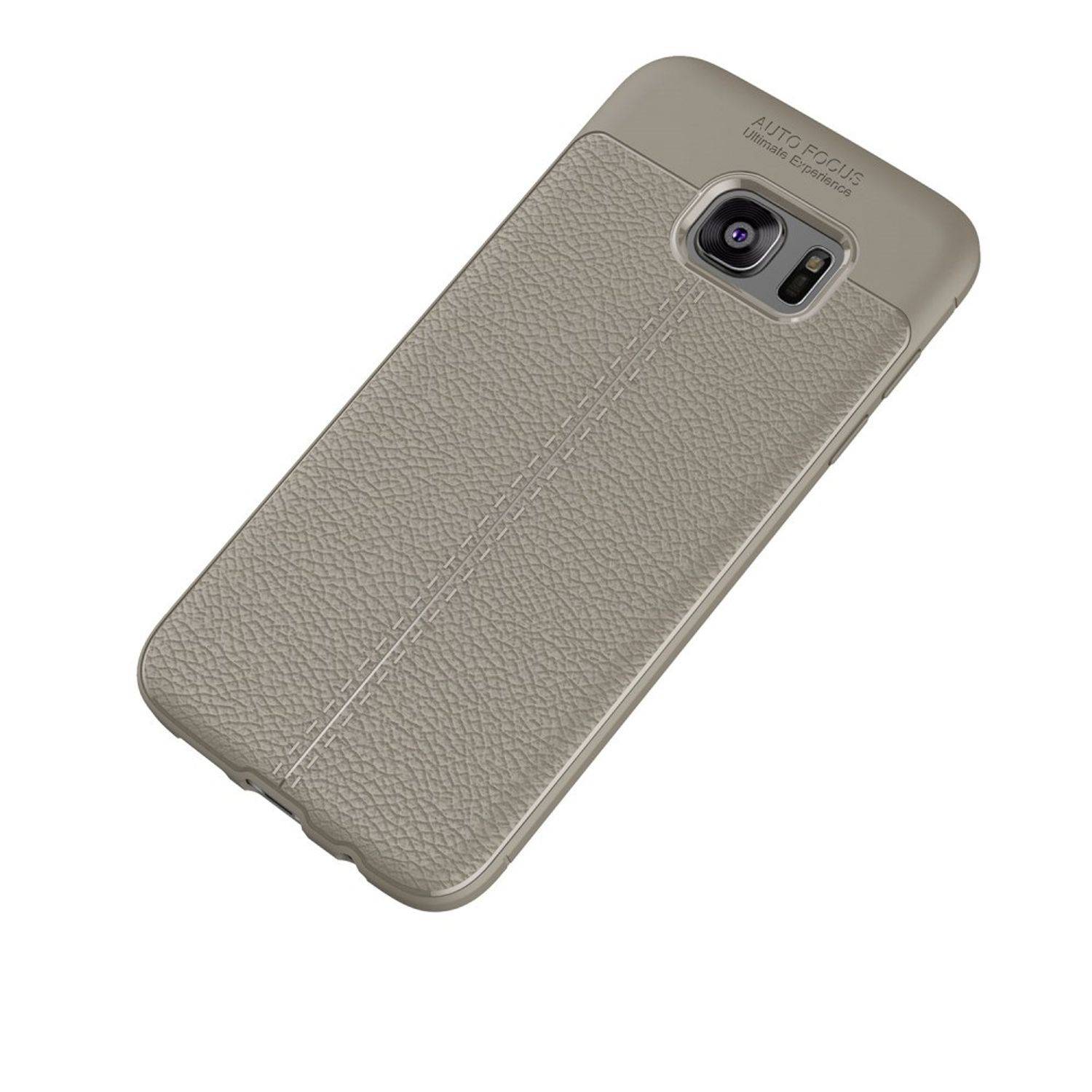 Samsung Galaxy S6 Edge Handyhülle Backcover Grau