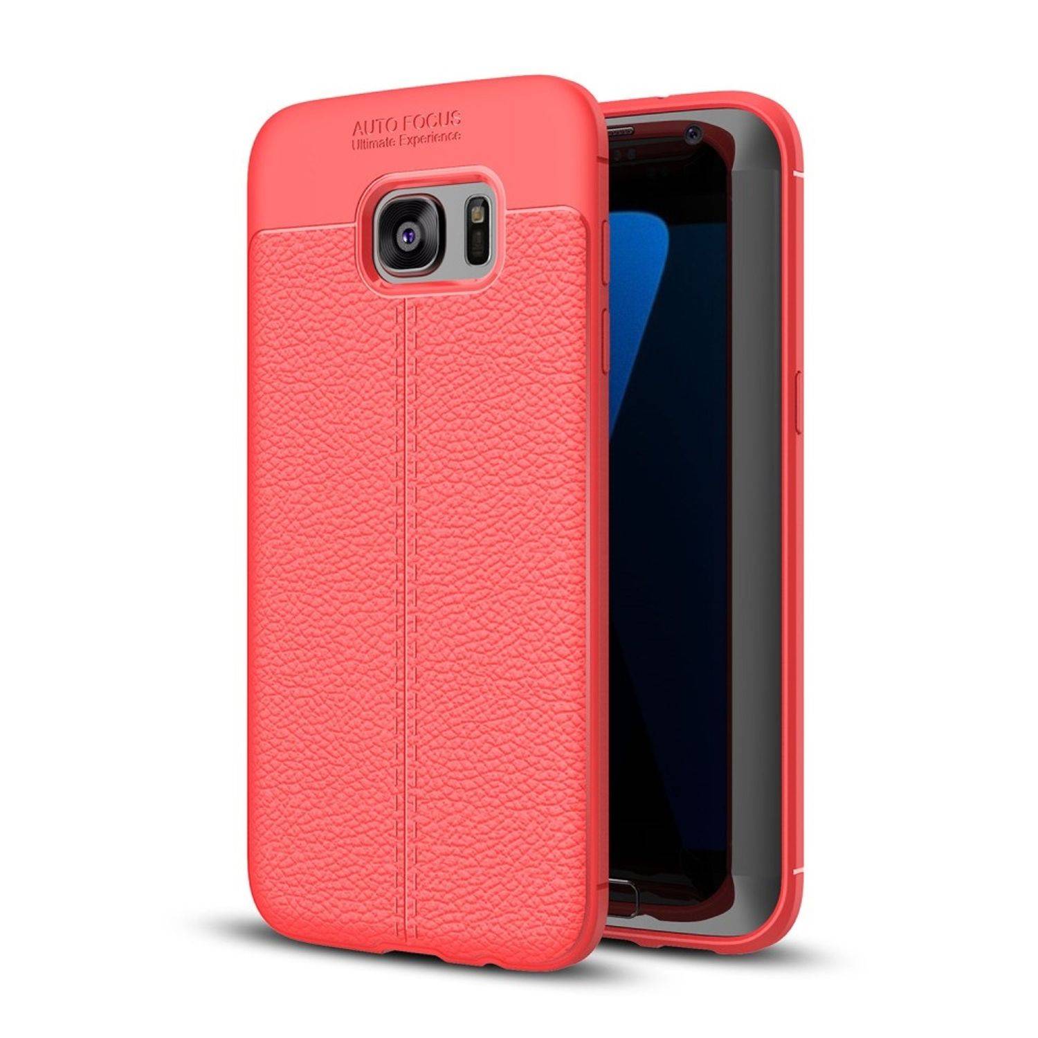 Samsung Galaxy S6 Edge Handyhülle Backcover Rot