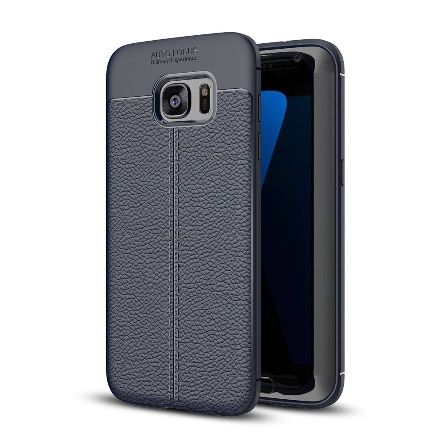Samsung Galaxy S7 Edge Handyhülle Backcover Blau